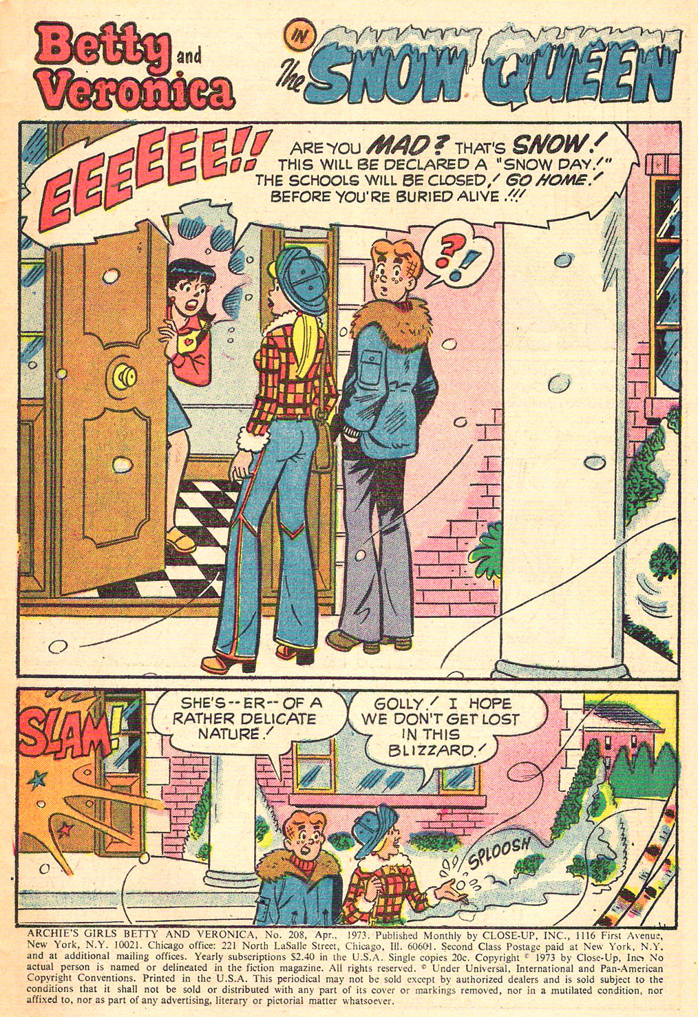 Read online Archie's Girls Betty and Veronica comic -  Issue #208 - 3