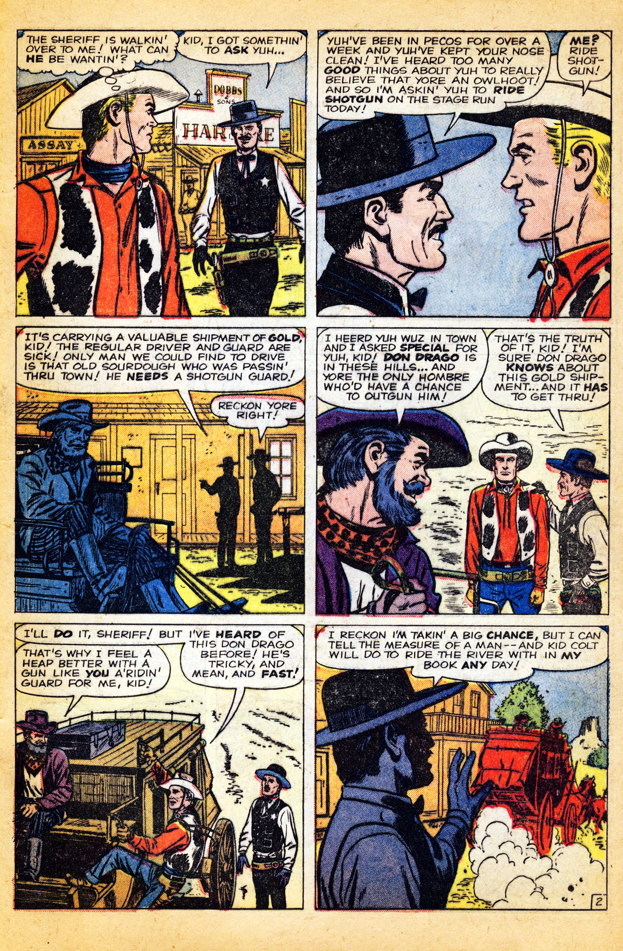 Read online Gunsmoke Western comic -  Issue #59 - 29