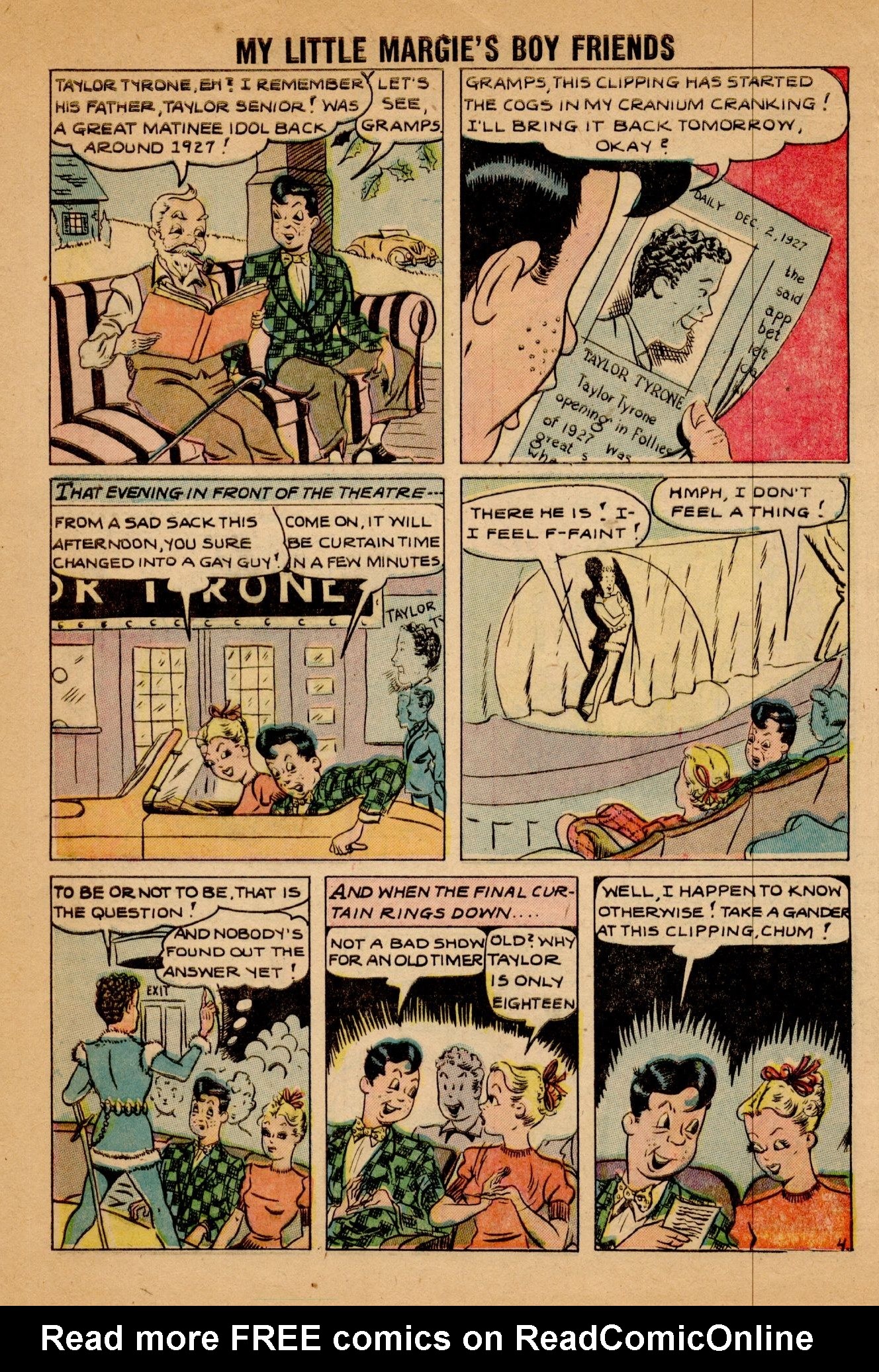 Read online My Little Margie's Boy Friends comic -  Issue #5 - 32