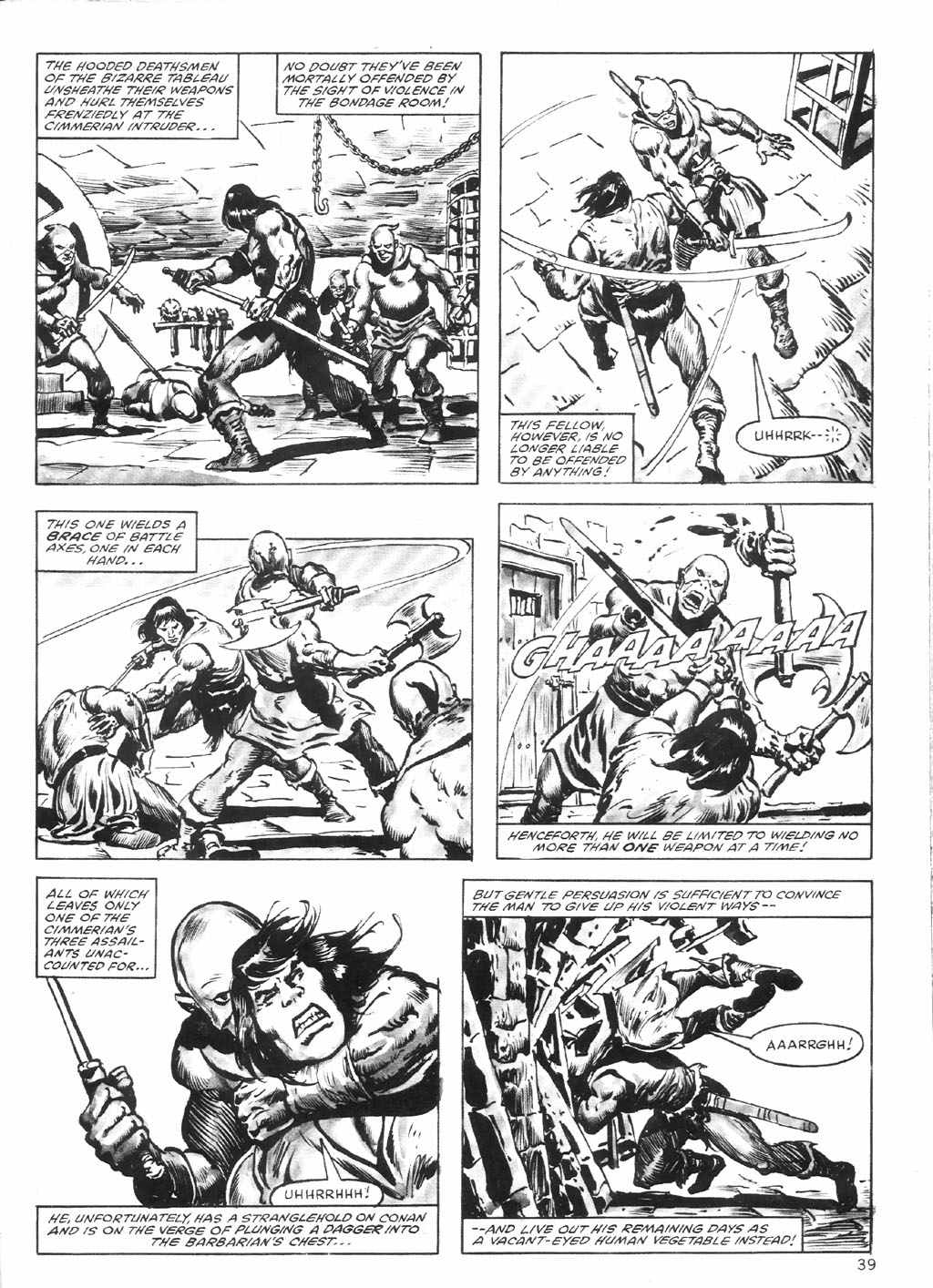 Read online The Savage Sword Of Conan comic -  Issue #81 - 39