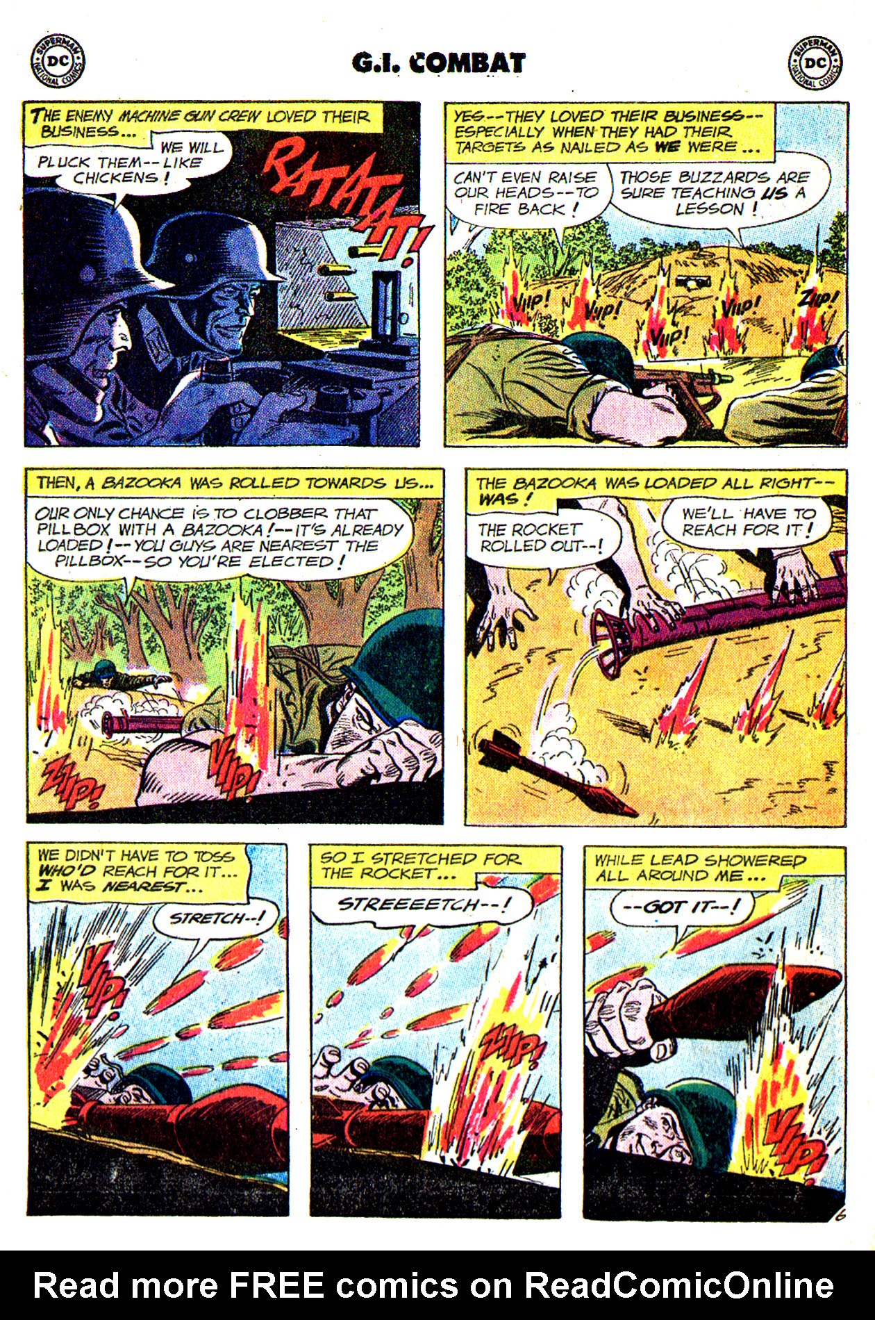 Read online G.I. Combat (1952) comic -  Issue #73 - 8