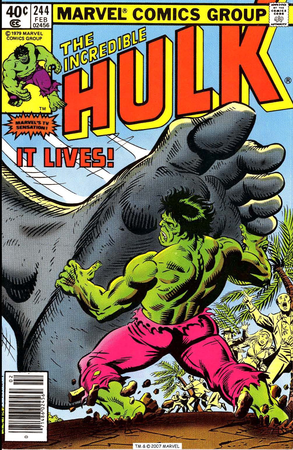 Read online The Incredible Hulk (1968) comic -  Issue #244 - 1