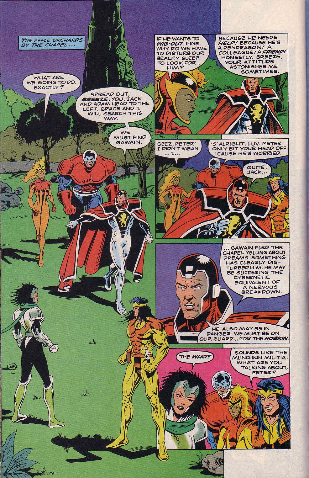 Read online Knights of Pendragon comic -  Issue #13 - 7