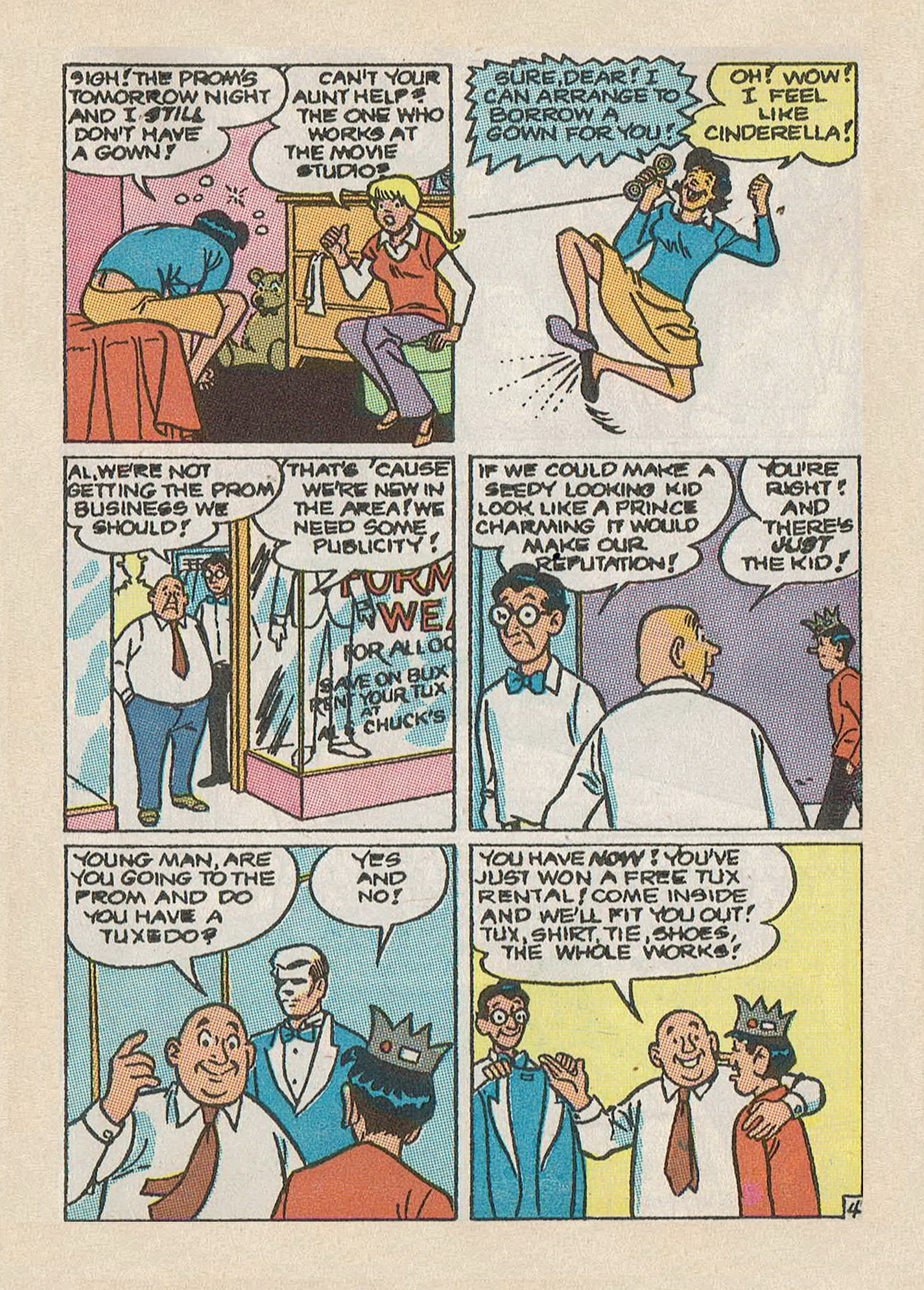 Read online Jughead Jones Comics Digest comic -  Issue #63 - 119