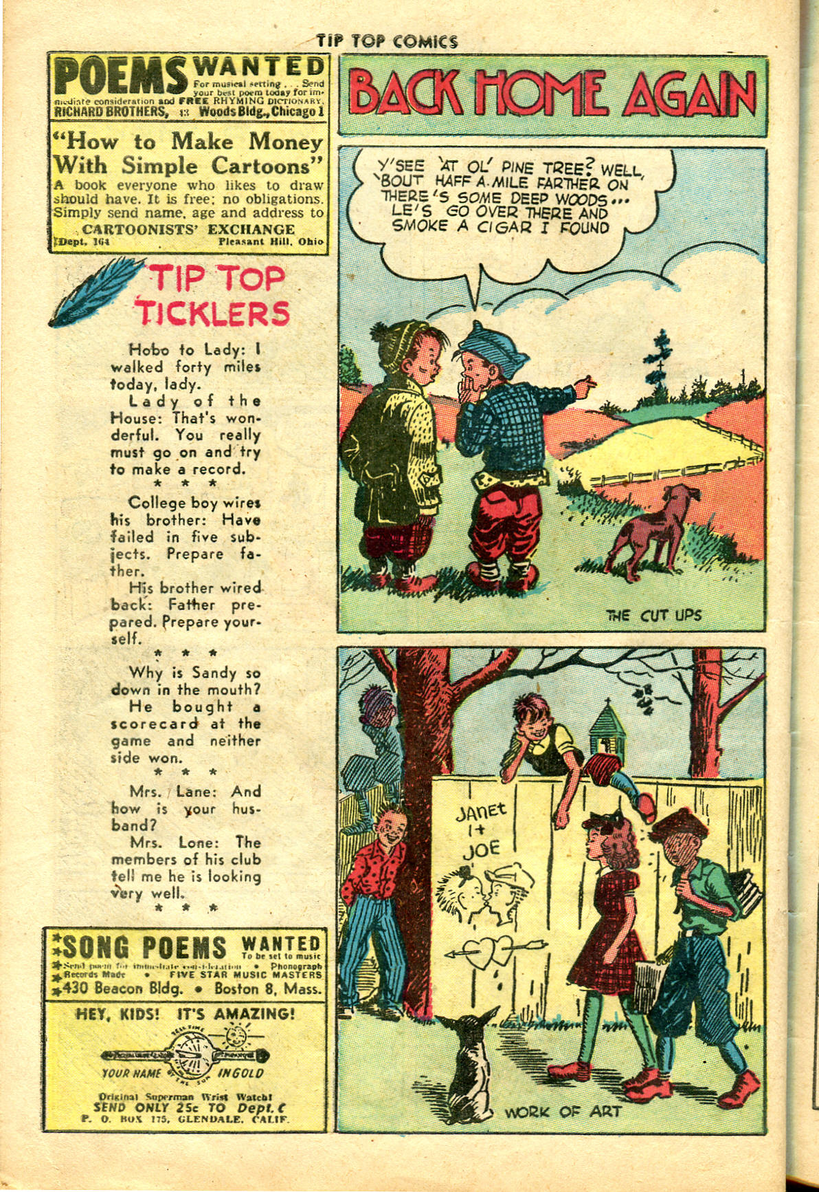 Read online Tip Top Comics comic -  Issue #129 - 42