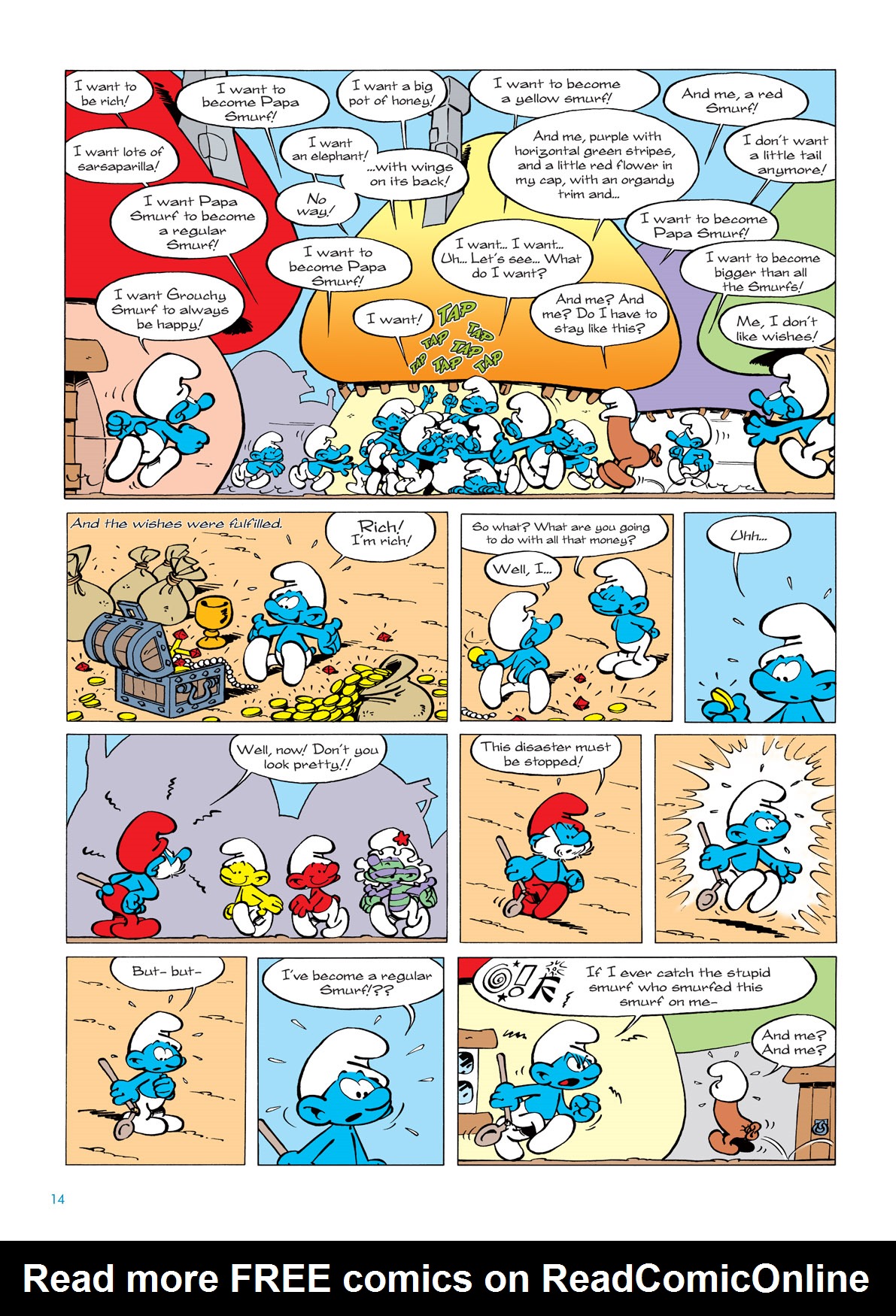 Read online The Smurfs comic -  Issue #5 - 14