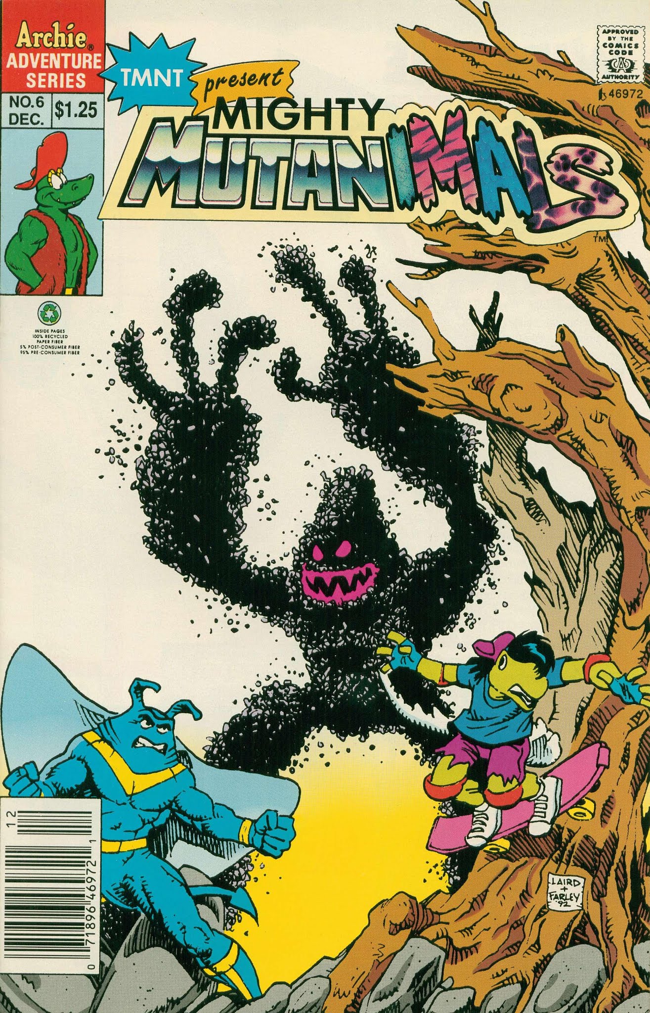 Read online Mighty Mutanimals (1992) comic -  Issue #6 - 1