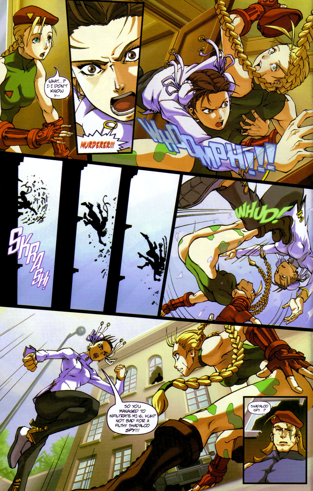 Read online Street Fighter (2003) comic -  Issue #11 - 12