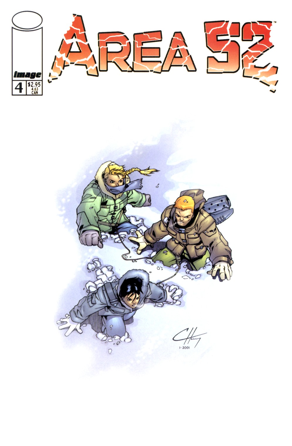 Read online Area 52 comic -  Issue #4 - 1