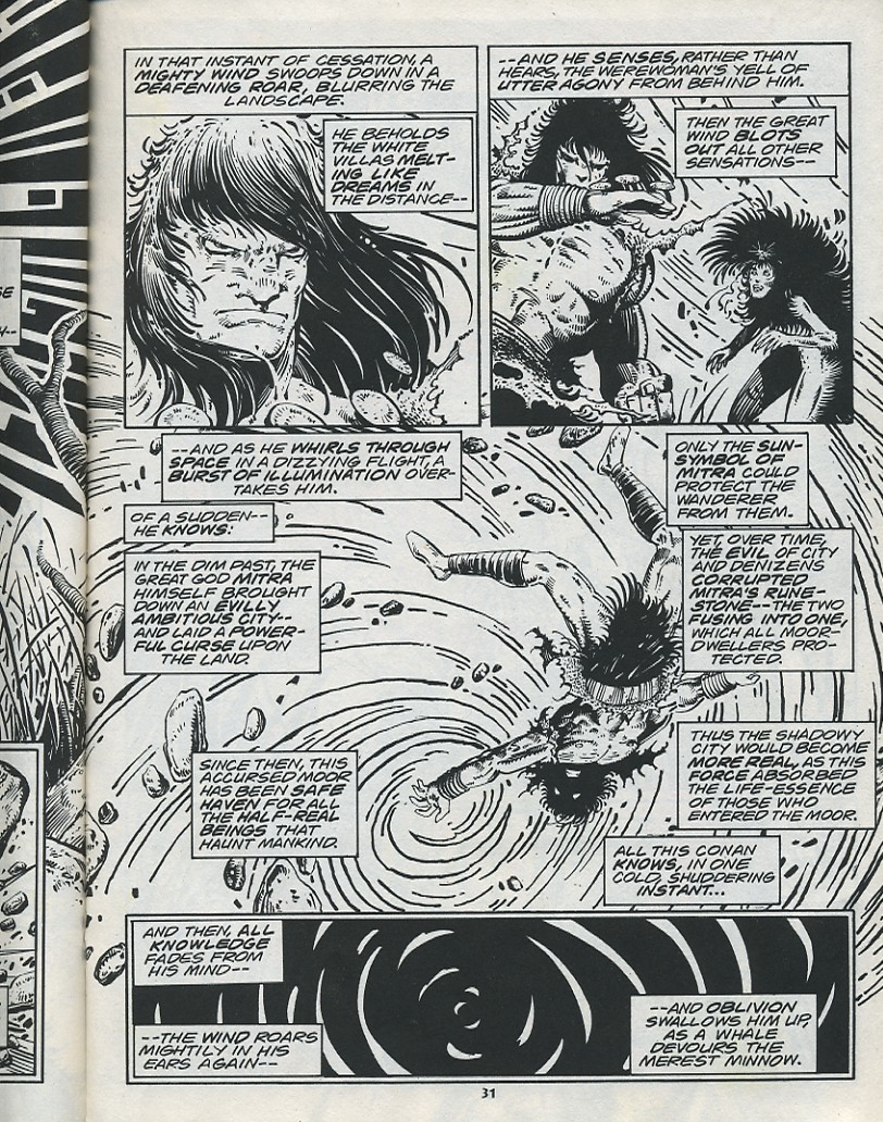 Read online The Savage Sword Of Conan comic -  Issue #221 - 33