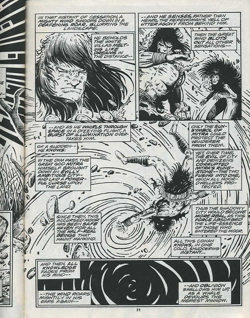 The Savage Sword Of Conan issue 221 - Page 33