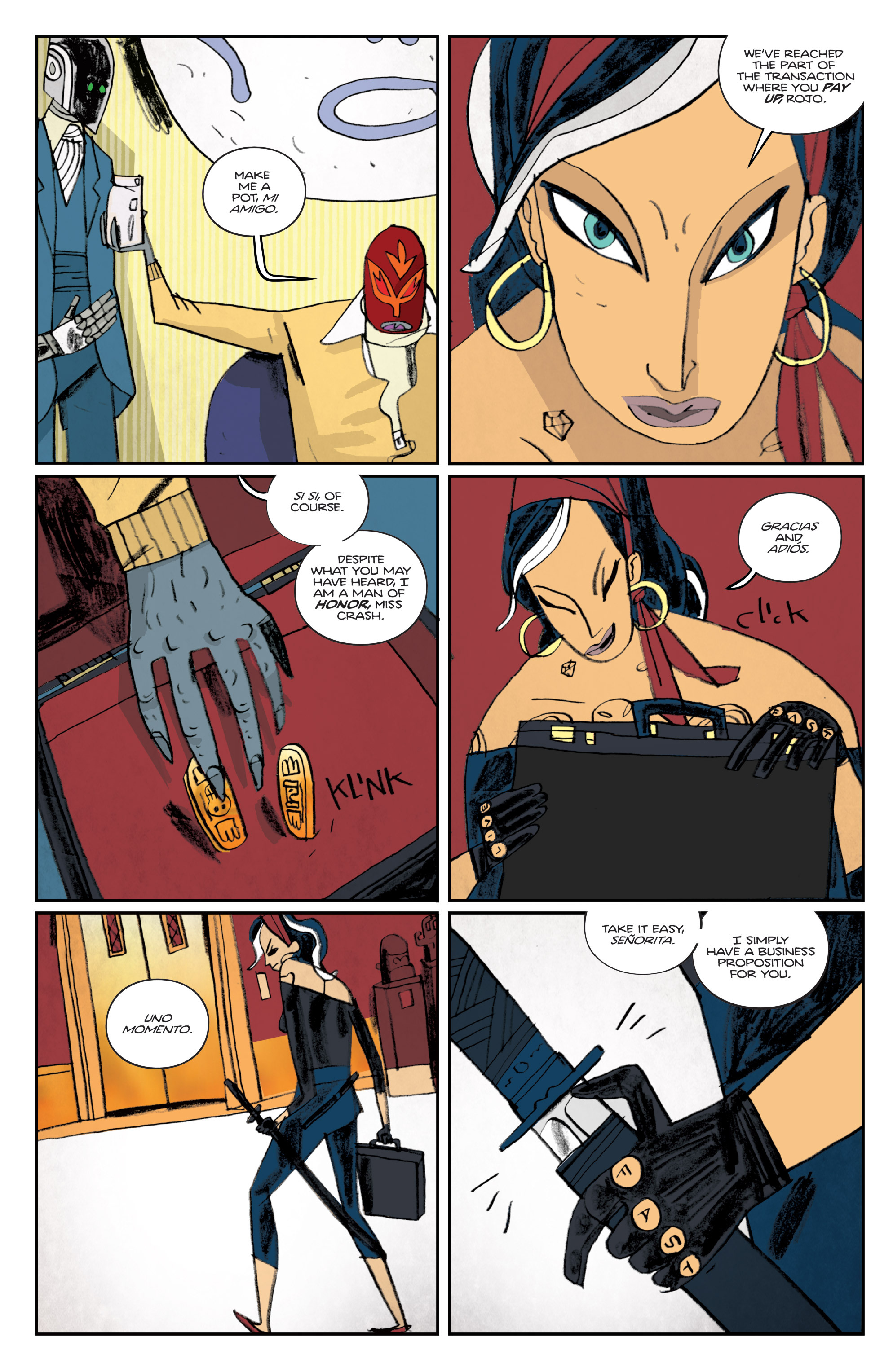 Read online Helena Crash comic -  Issue #1 - 20