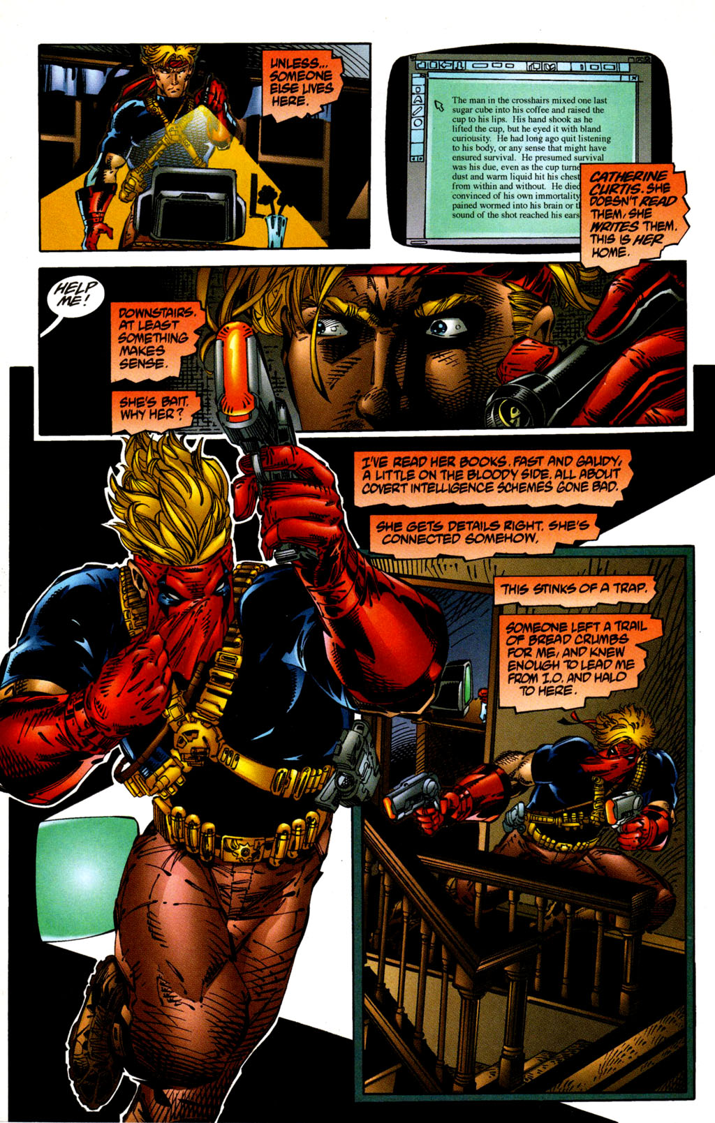 Read online Grifter (1996) comic -  Issue #12 - 13