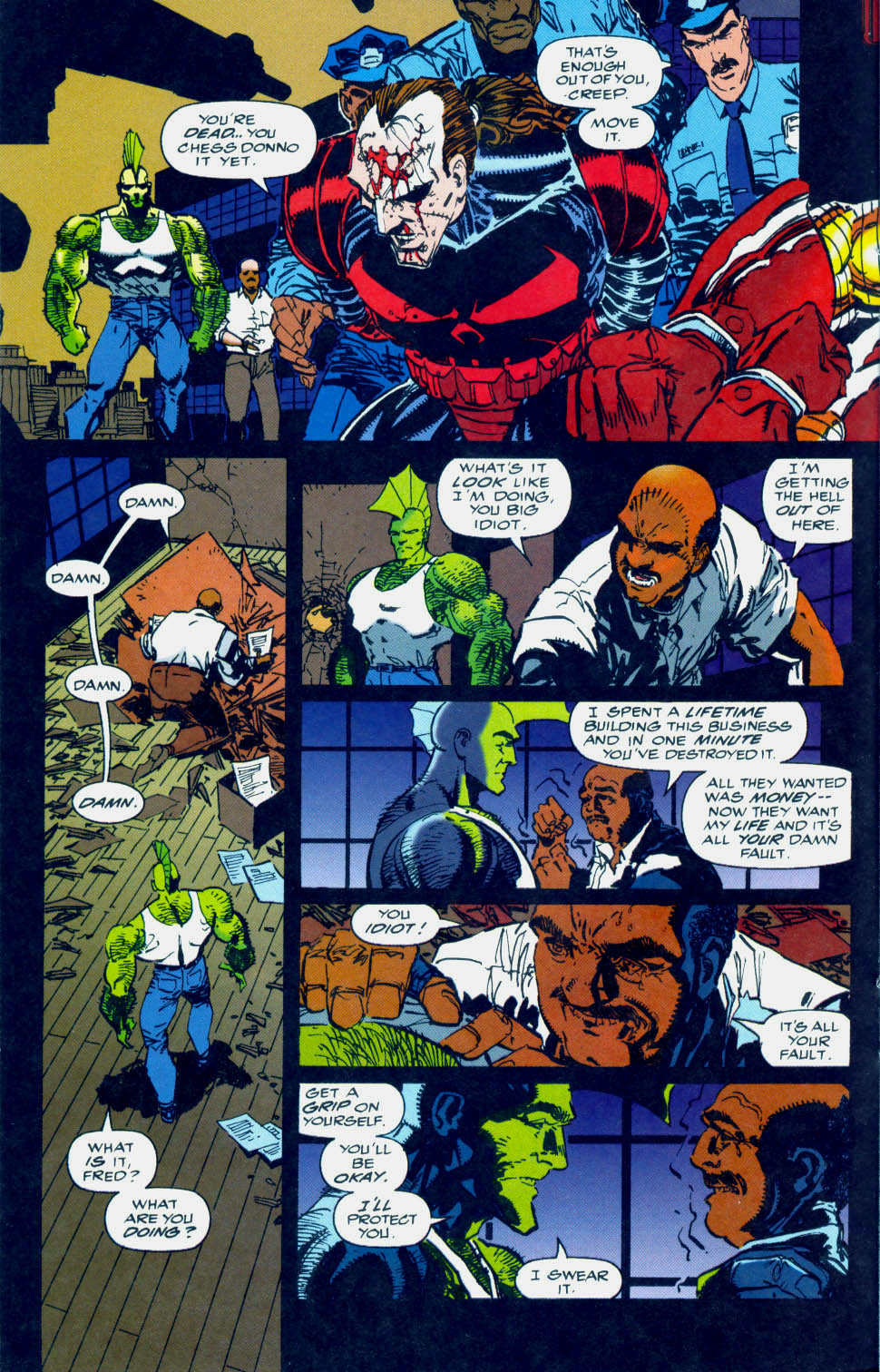 Read online The Savage Dragon (1992) comic -  Issue #1 - 18