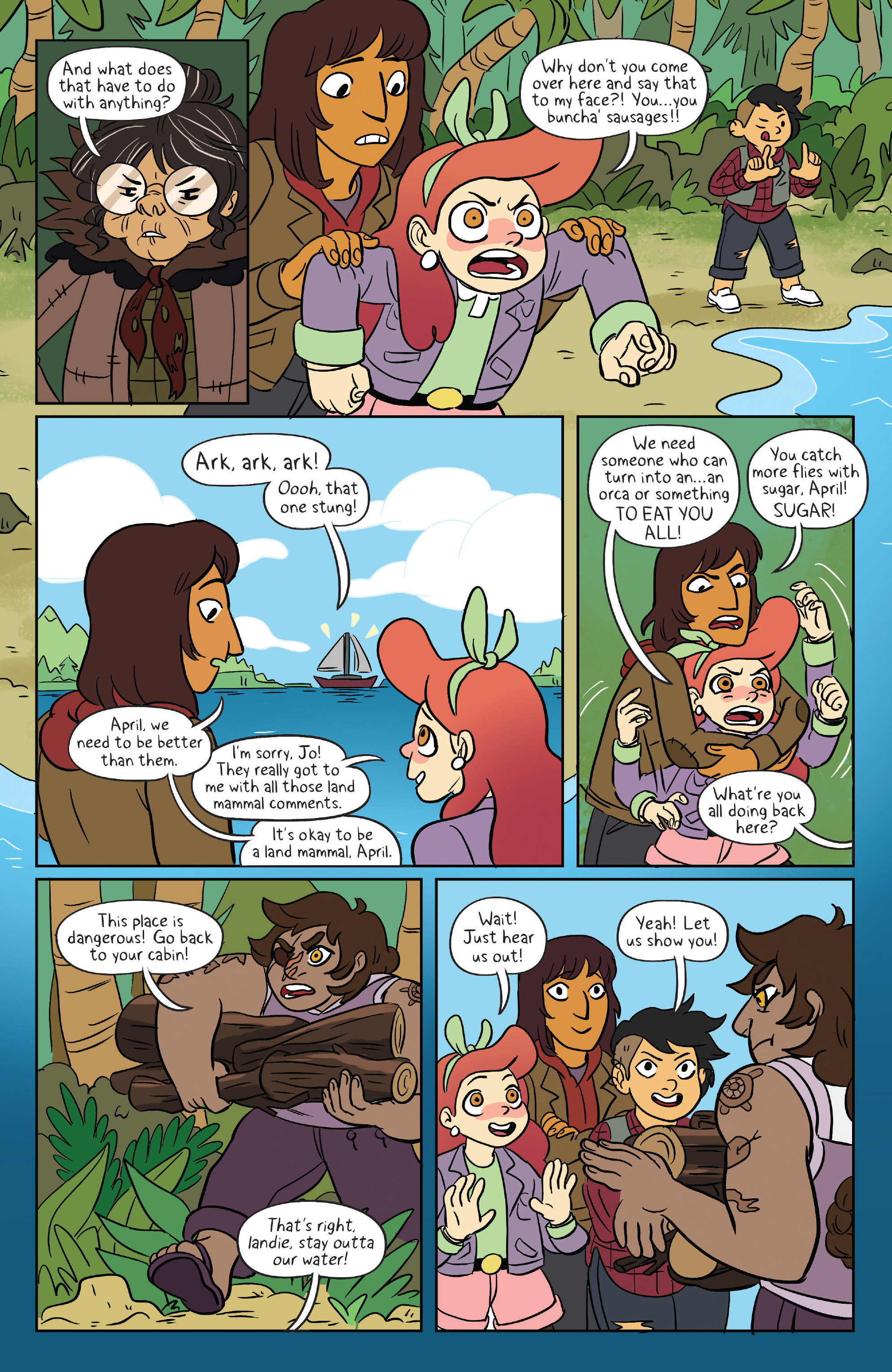 Read online Lumberjanes Vol. 6 comic -  Issue # TPB - 25