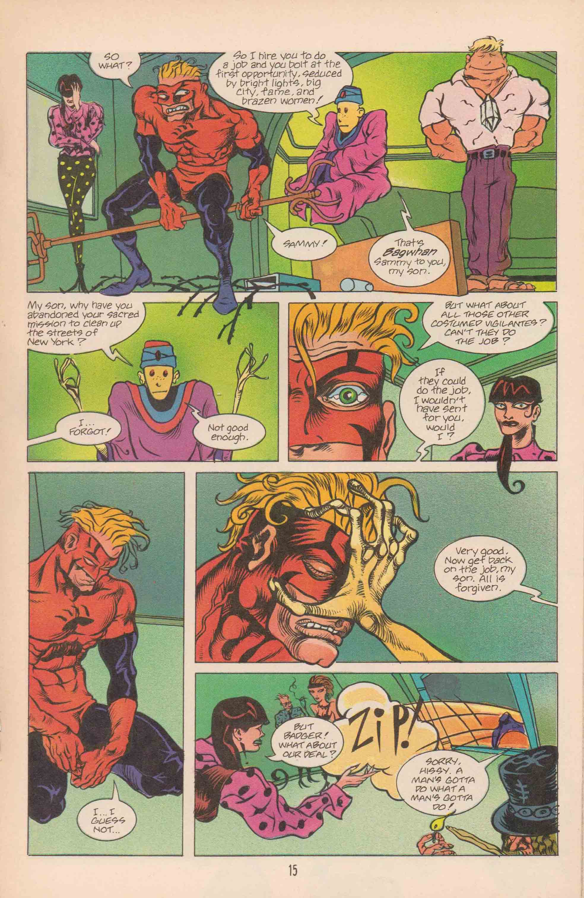 Read online The Badger comic -  Issue #59 - 19