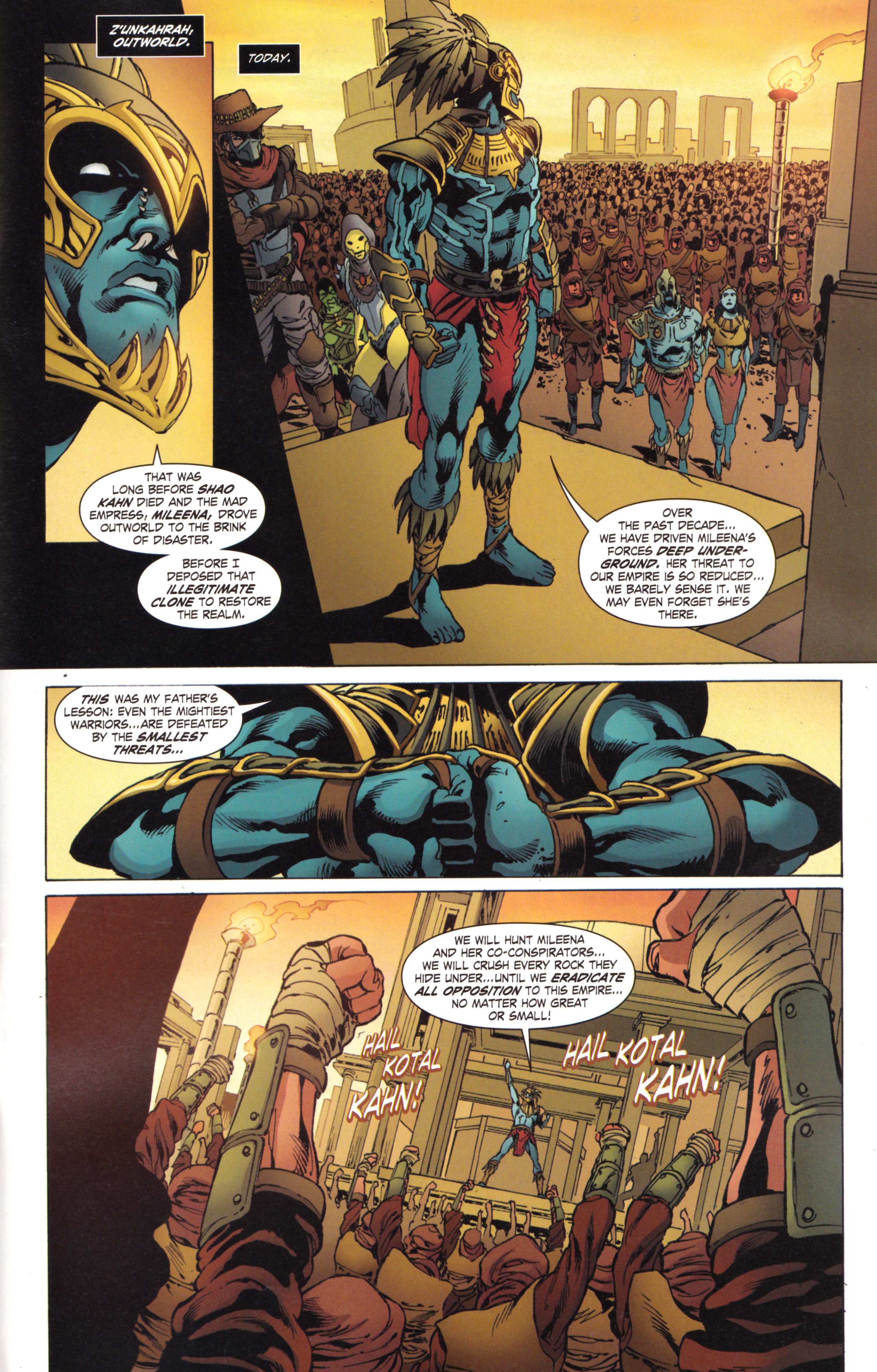 Read online Mortal Kombat X [II] comic -  Issue #2 - 35