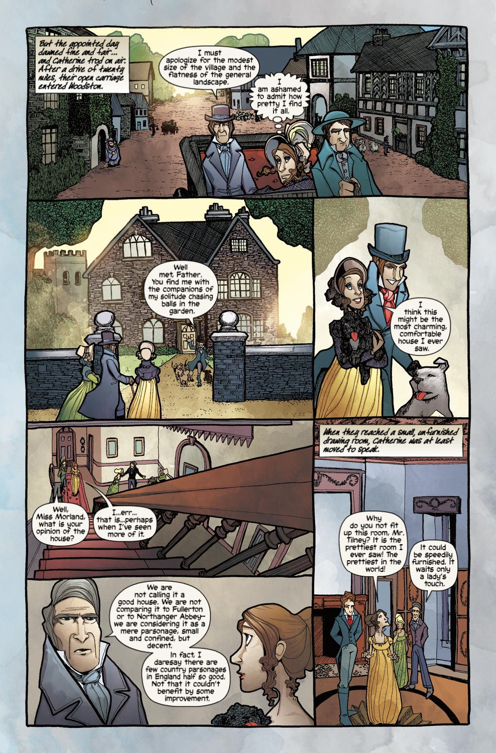 Read online Northanger Abbey comic -  Issue #5 - 8