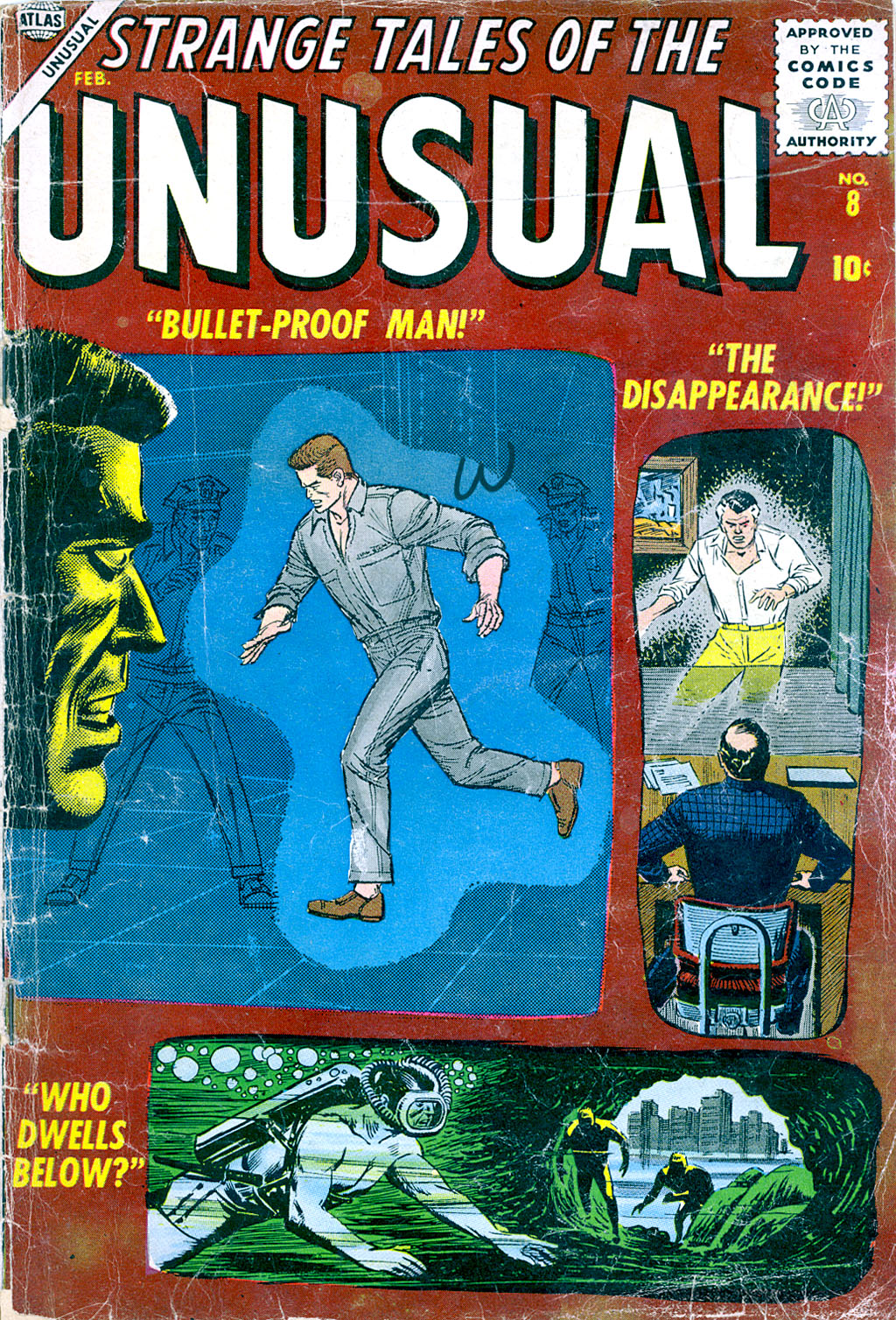 Read online Strange Tales of the Unusual comic -  Issue #8 - 1