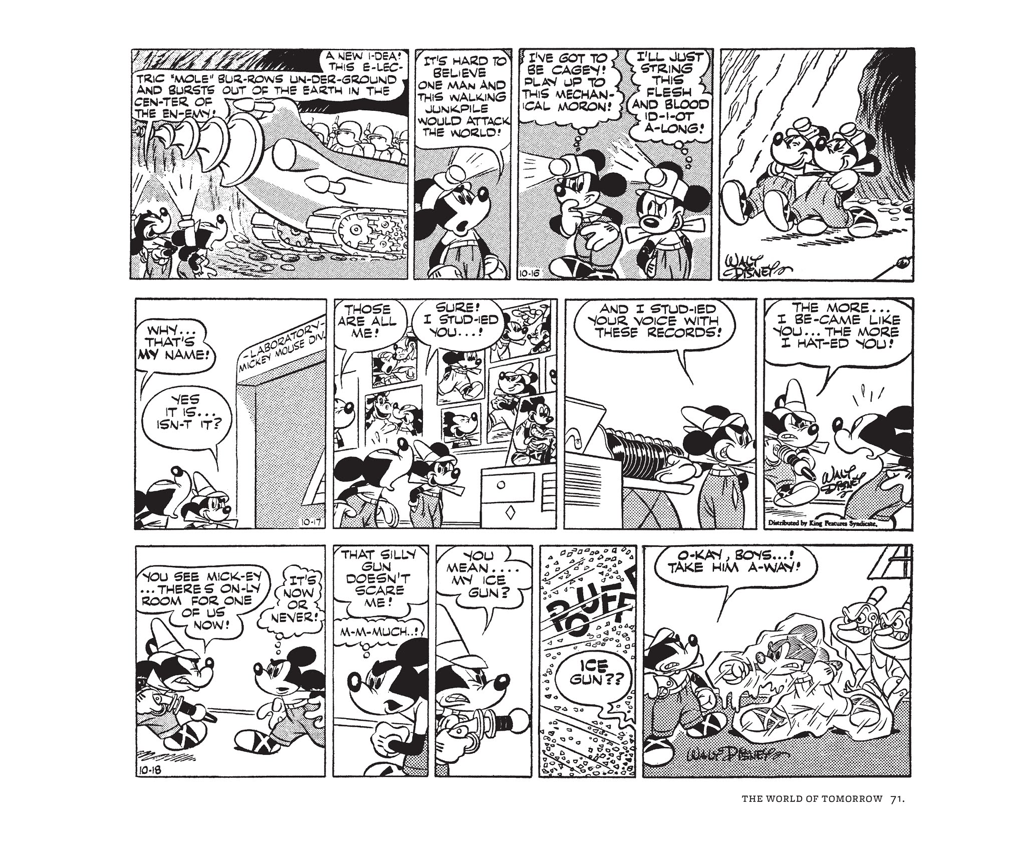 Read online Walt Disney's Mickey Mouse by Floyd Gottfredson comic -  Issue # TPB 8 (Part 1) - 71