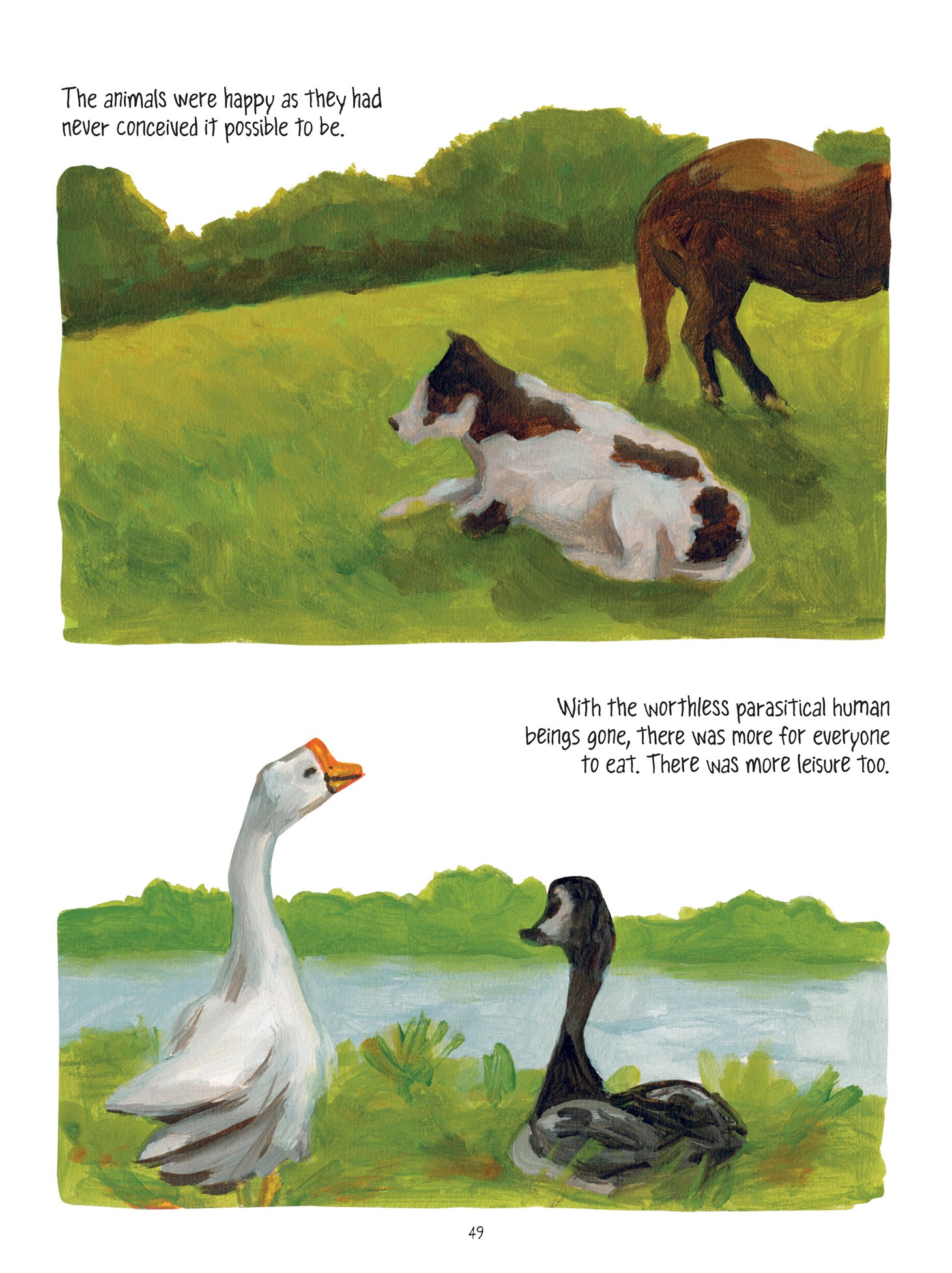 Read online Animal Farm: The Graphic Novel comic -  Issue # TPB (Part 1) - 44