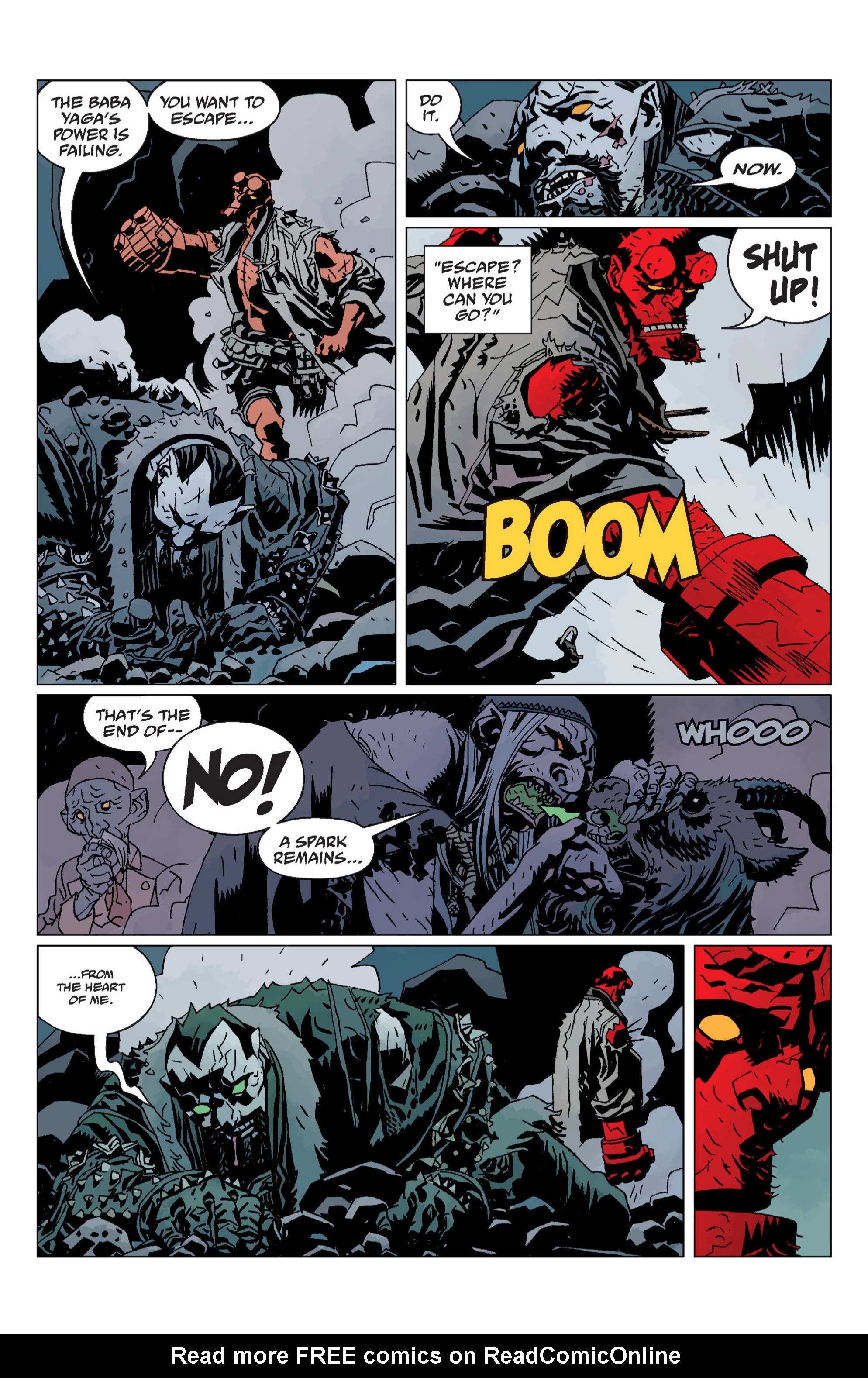 Read online Hellboy comic -  Issue #8 - 146