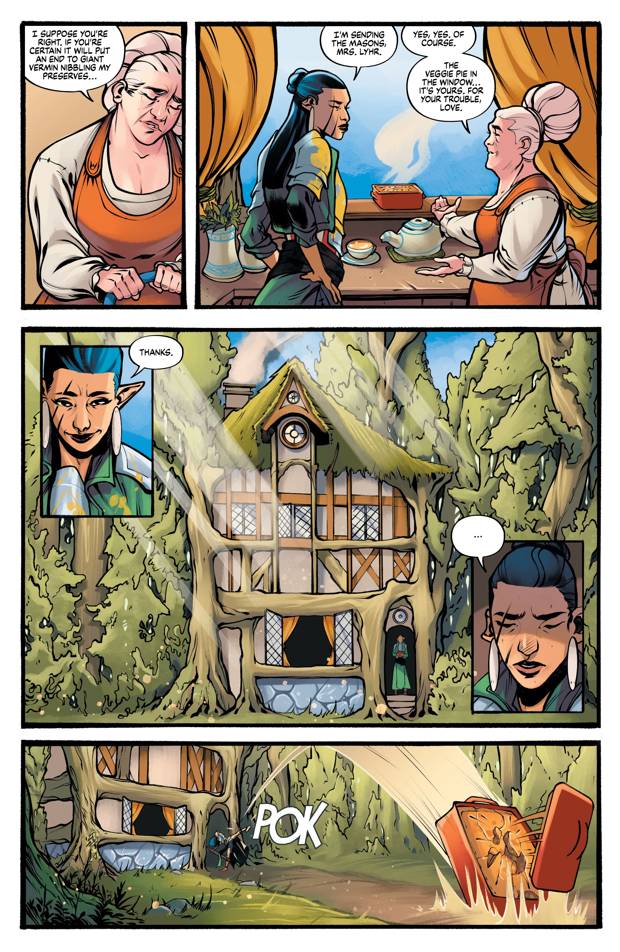 Read online Dryad comic -  Issue #1 - 12