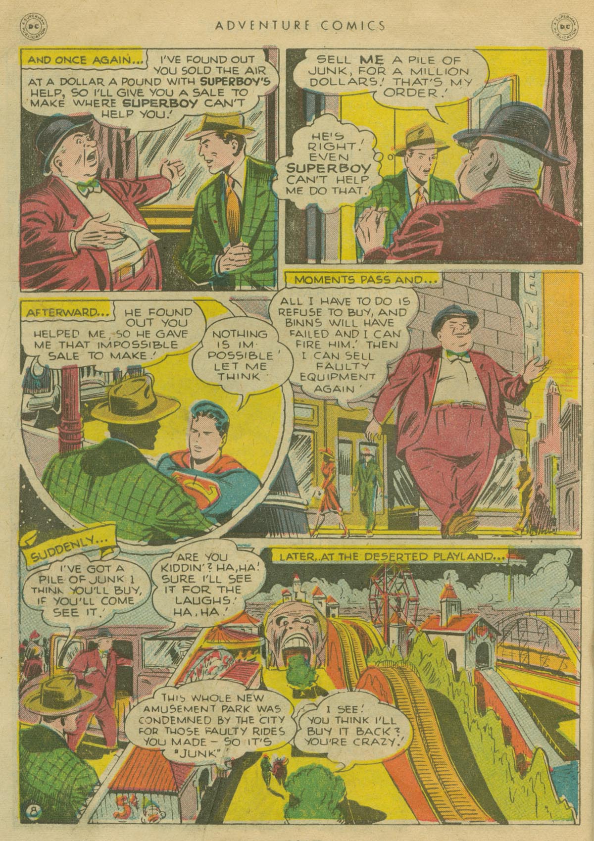 Read online Adventure Comics (1938) comic -  Issue #130 - 9