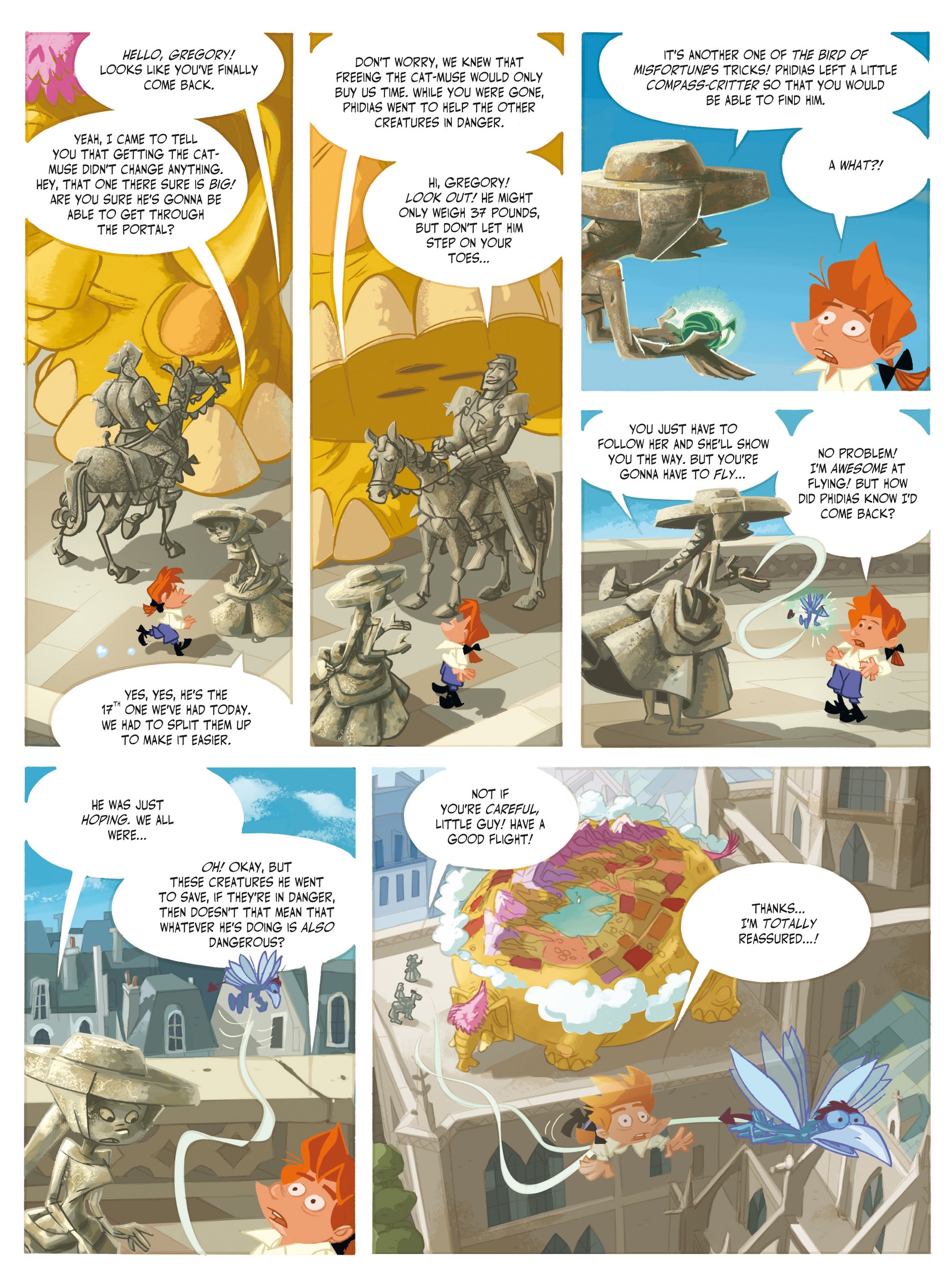 Read online Gregory and the Gargoyles comic -  Issue #3 - 15