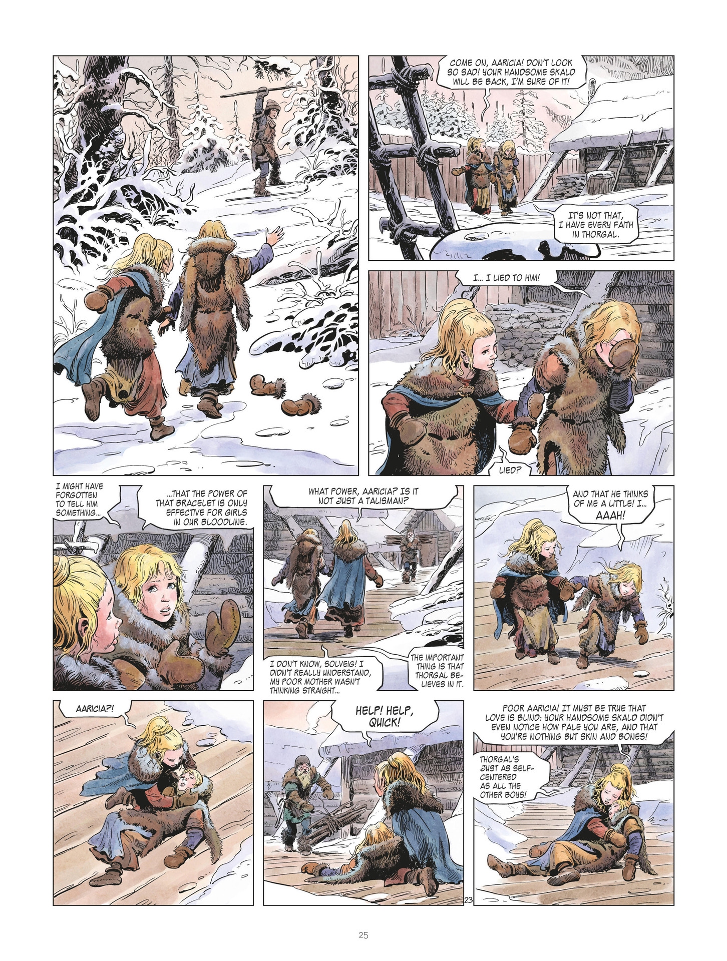 Read online The World of Thorgal: The Young Years comic -  Issue #1 - 25