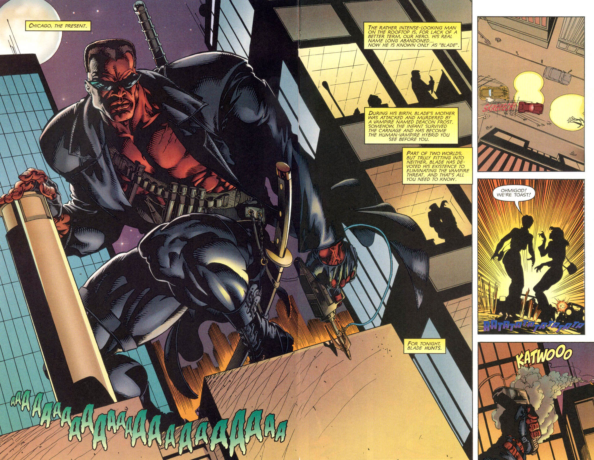 Read online Blade: Sins of the Father comic -  Issue # Full - 8