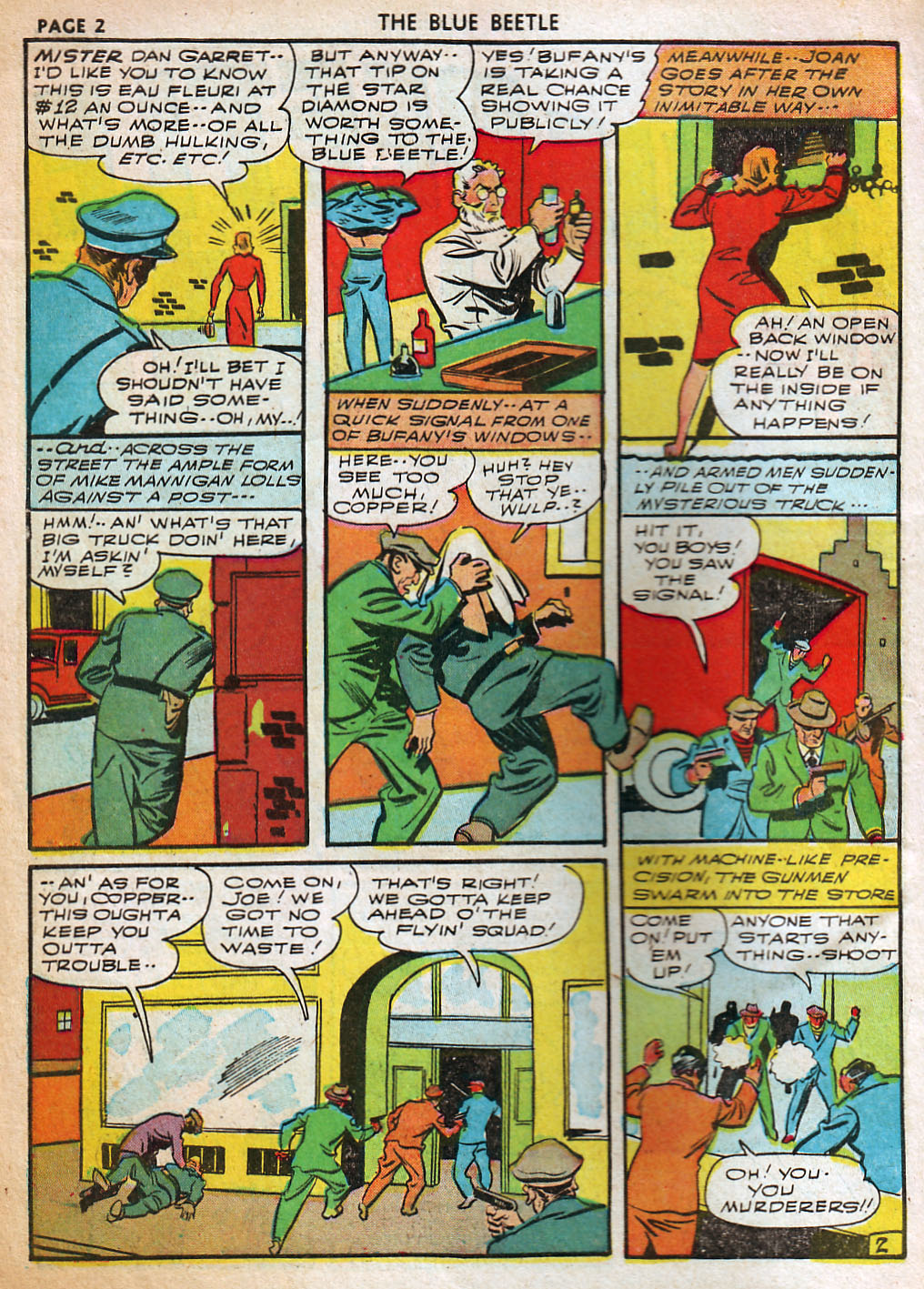 Read online The Blue Beetle comic -  Issue #11 - 4