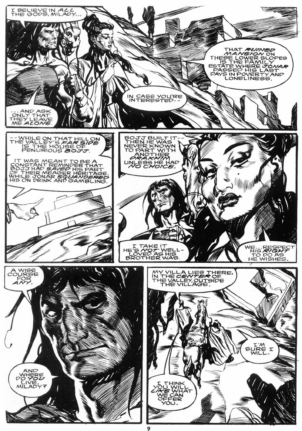 Read online The Savage Sword Of Conan comic -  Issue #224 - 11
