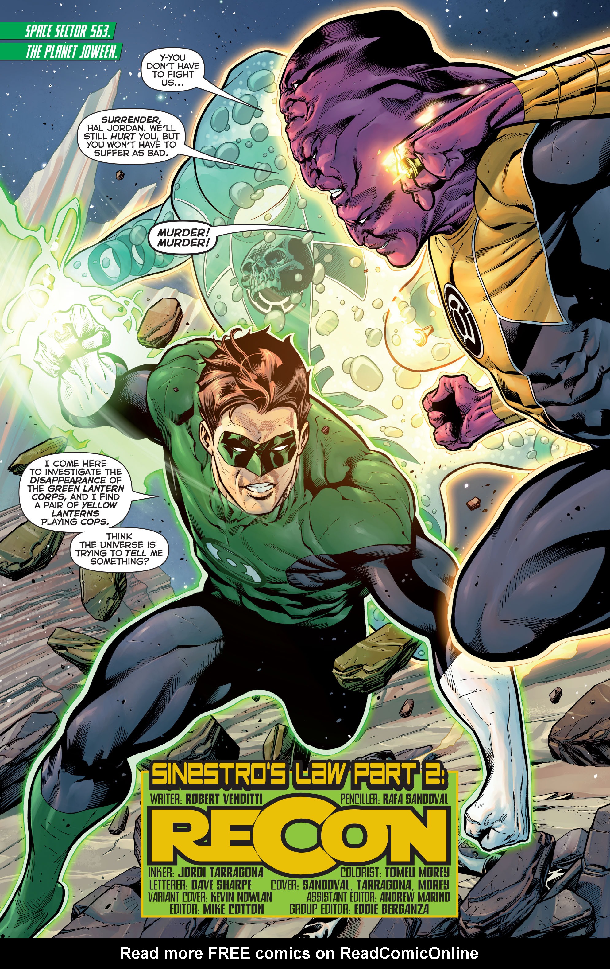 Read online Hal Jordan And The Green Lantern Corps comic -  Issue #2 - 7