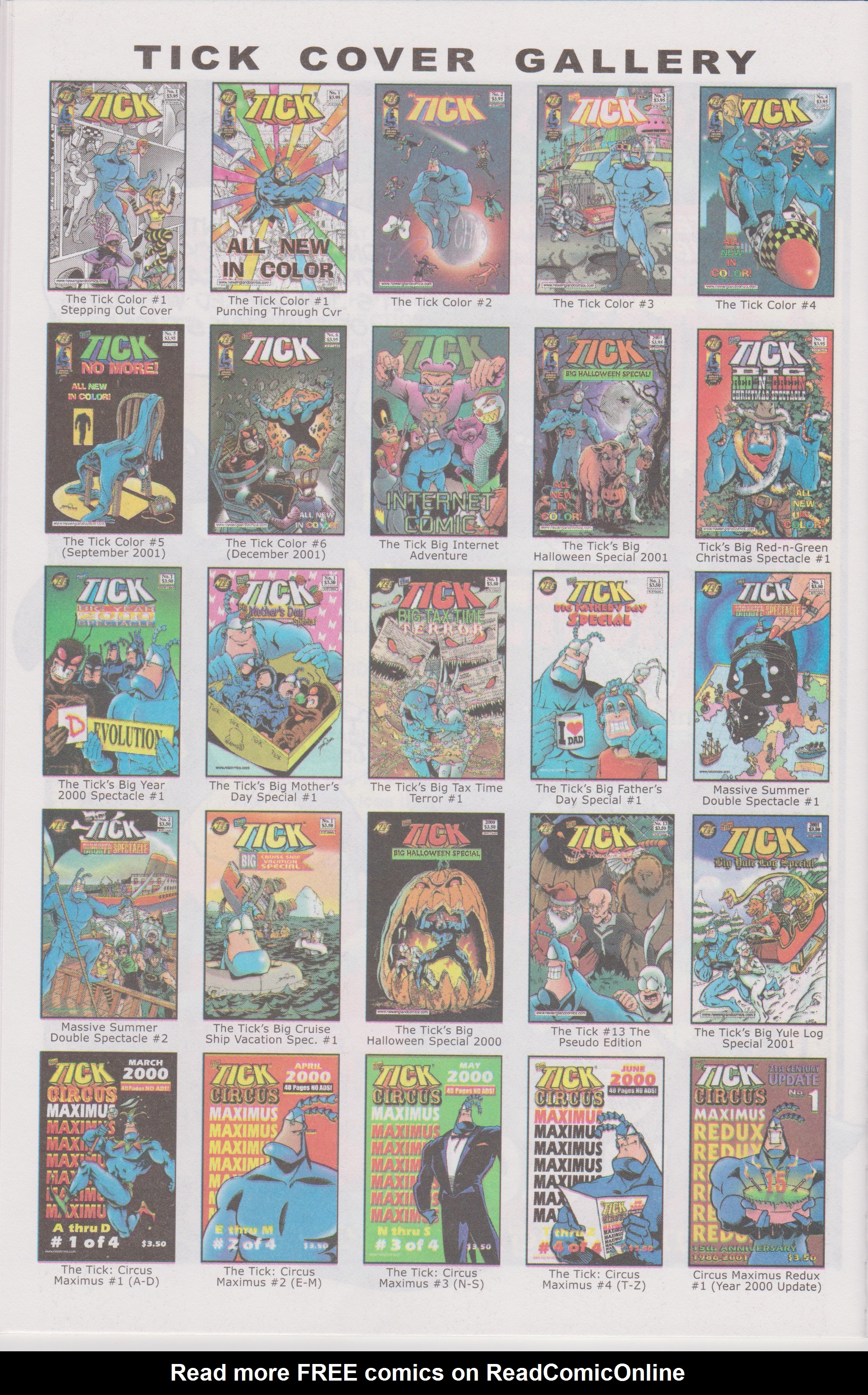 Read online Introducing The Tick comic -  Issue # Full - 30