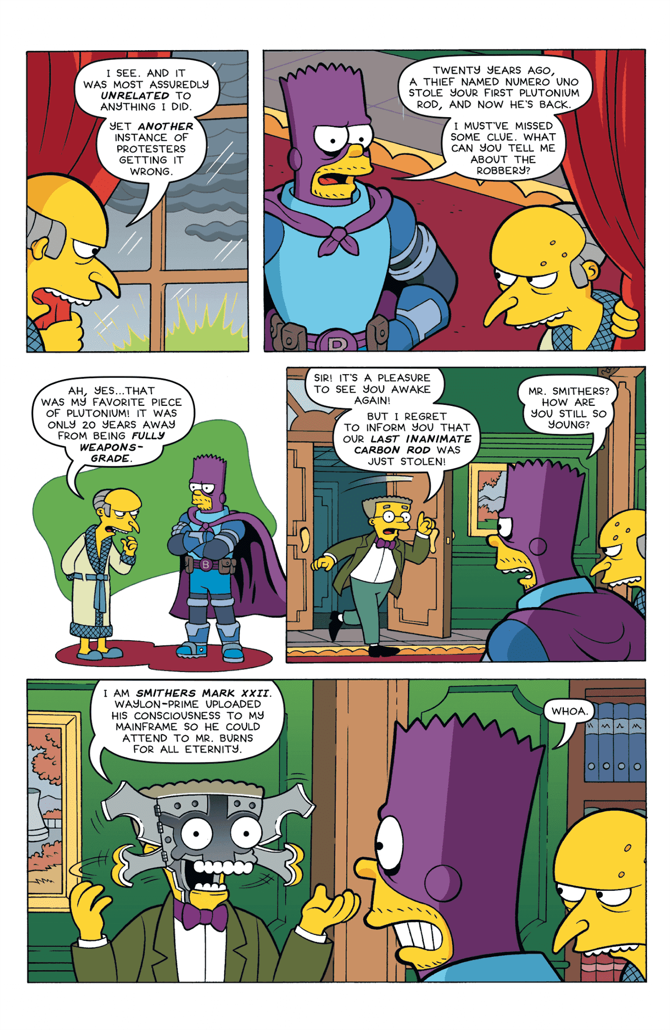 Read online Simpsons One-Shot Wonders: Bartman Spectacularly Super Secret Saga comic -  Issue #2 - 4