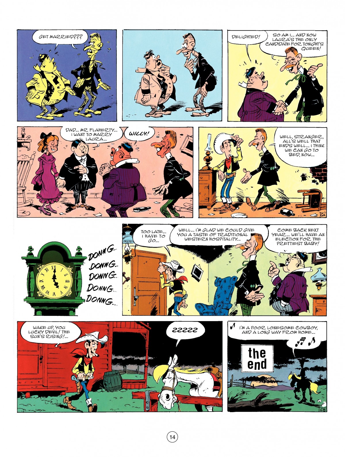 Read online A Lucky Luke Adventure comic -  Issue #50 - 14
