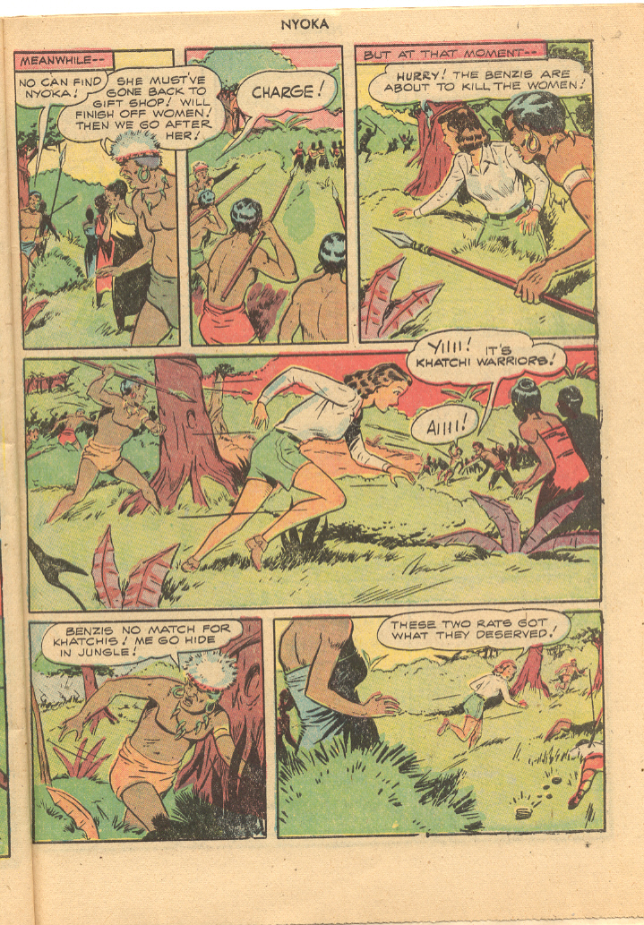 Read online Nyoka the Jungle Girl (1945) comic -  Issue #21 - 31