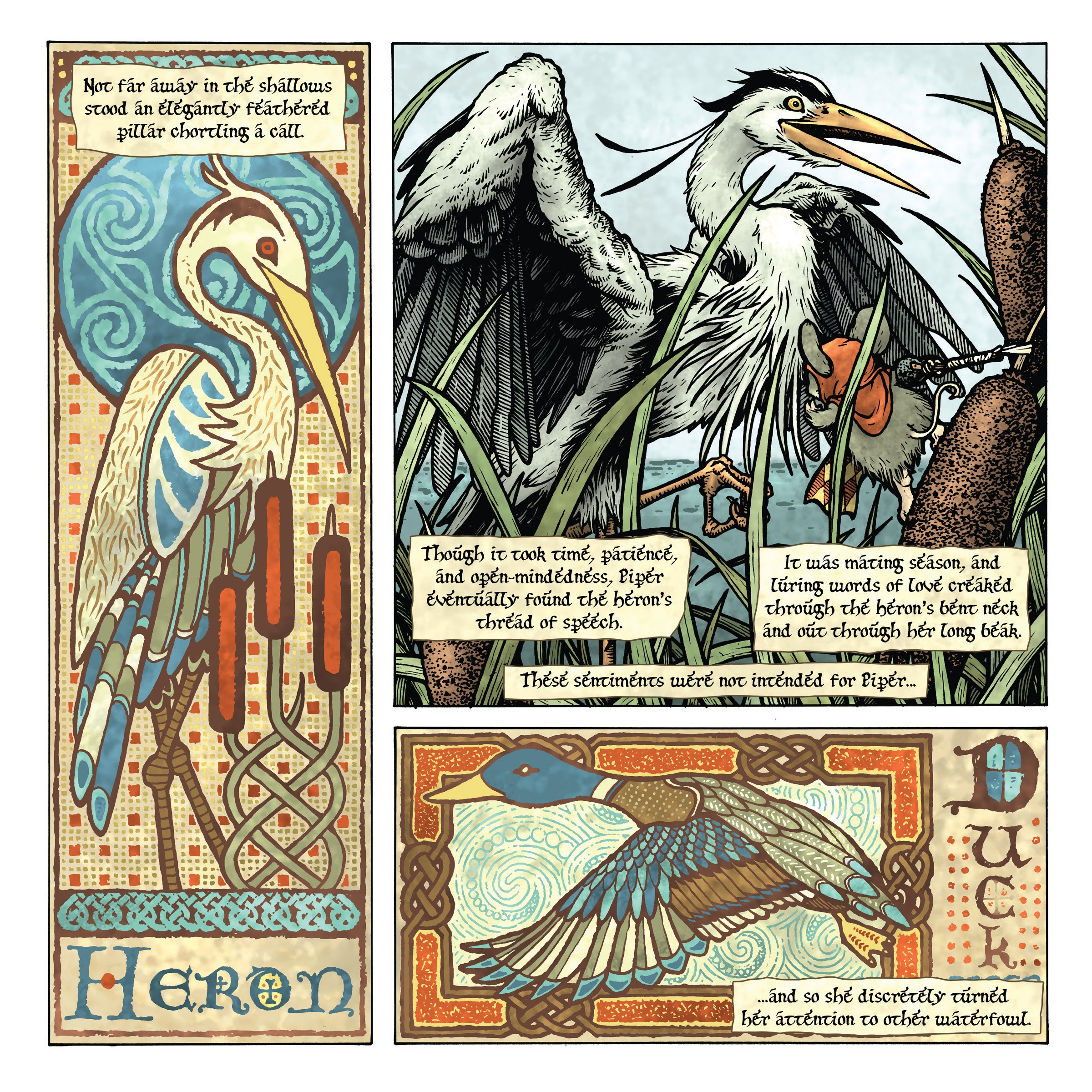 Read online Mouse Guard: The Owlhen Caregiver comic -  Issue #1 - 16