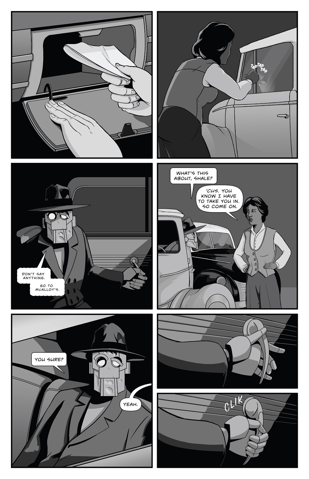 Copernicus Jones: Robot Detective issue 5 - Page 7