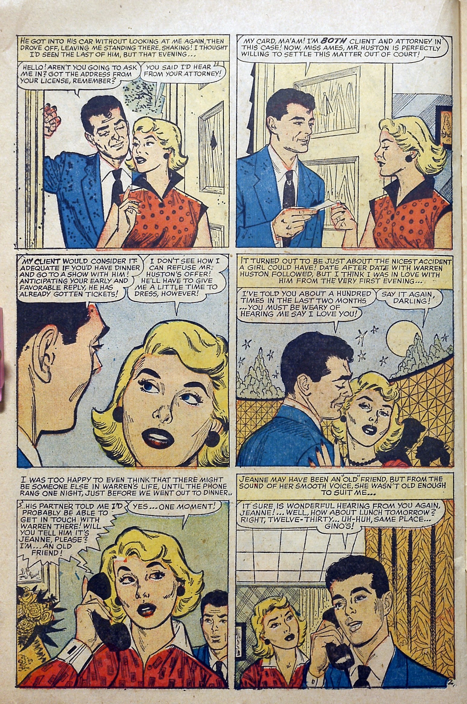 Read online Love Romances comic -  Issue #76 - 22