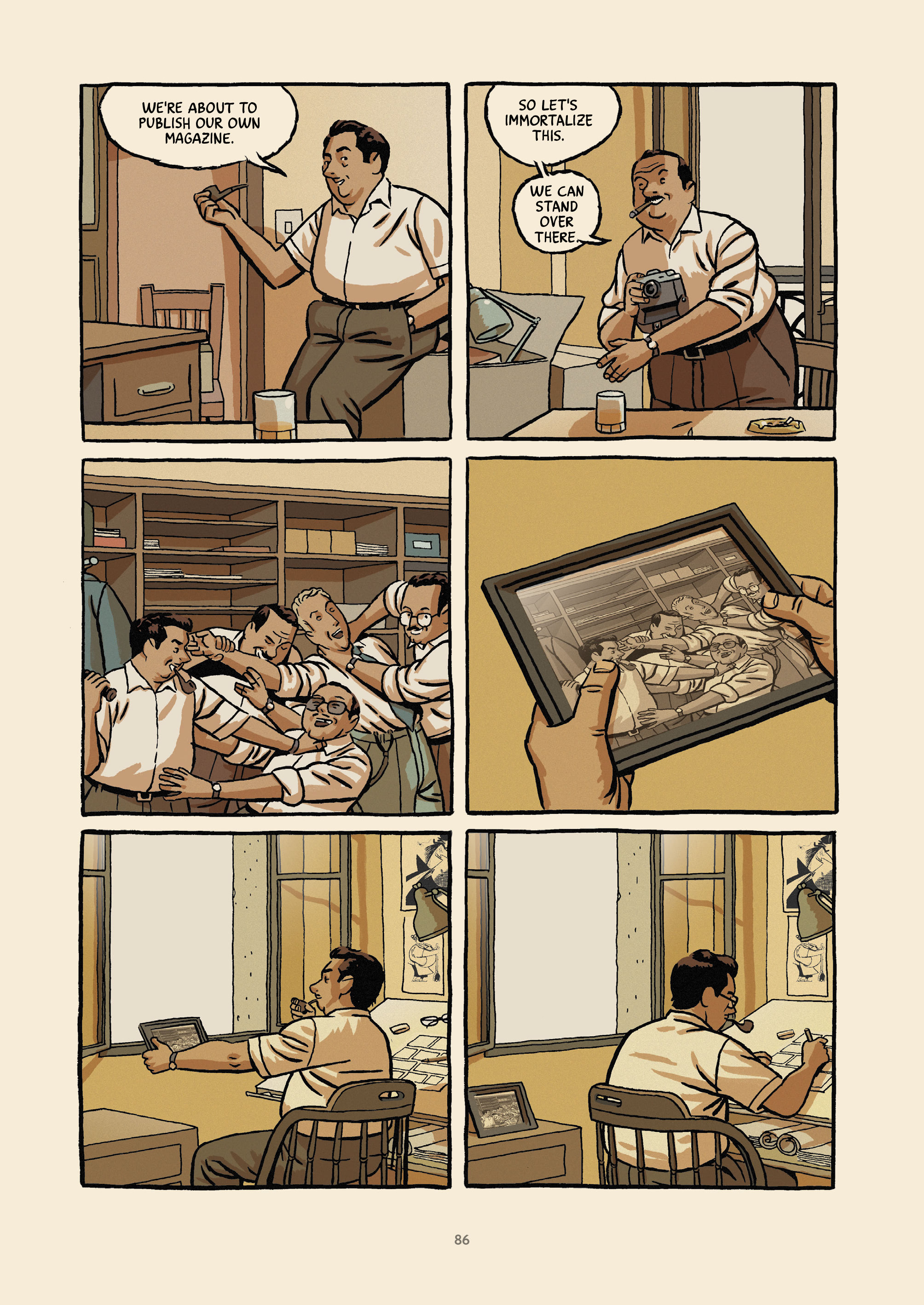 Read online The Winter of the Cartoonist comic -  Issue # TPB - 87