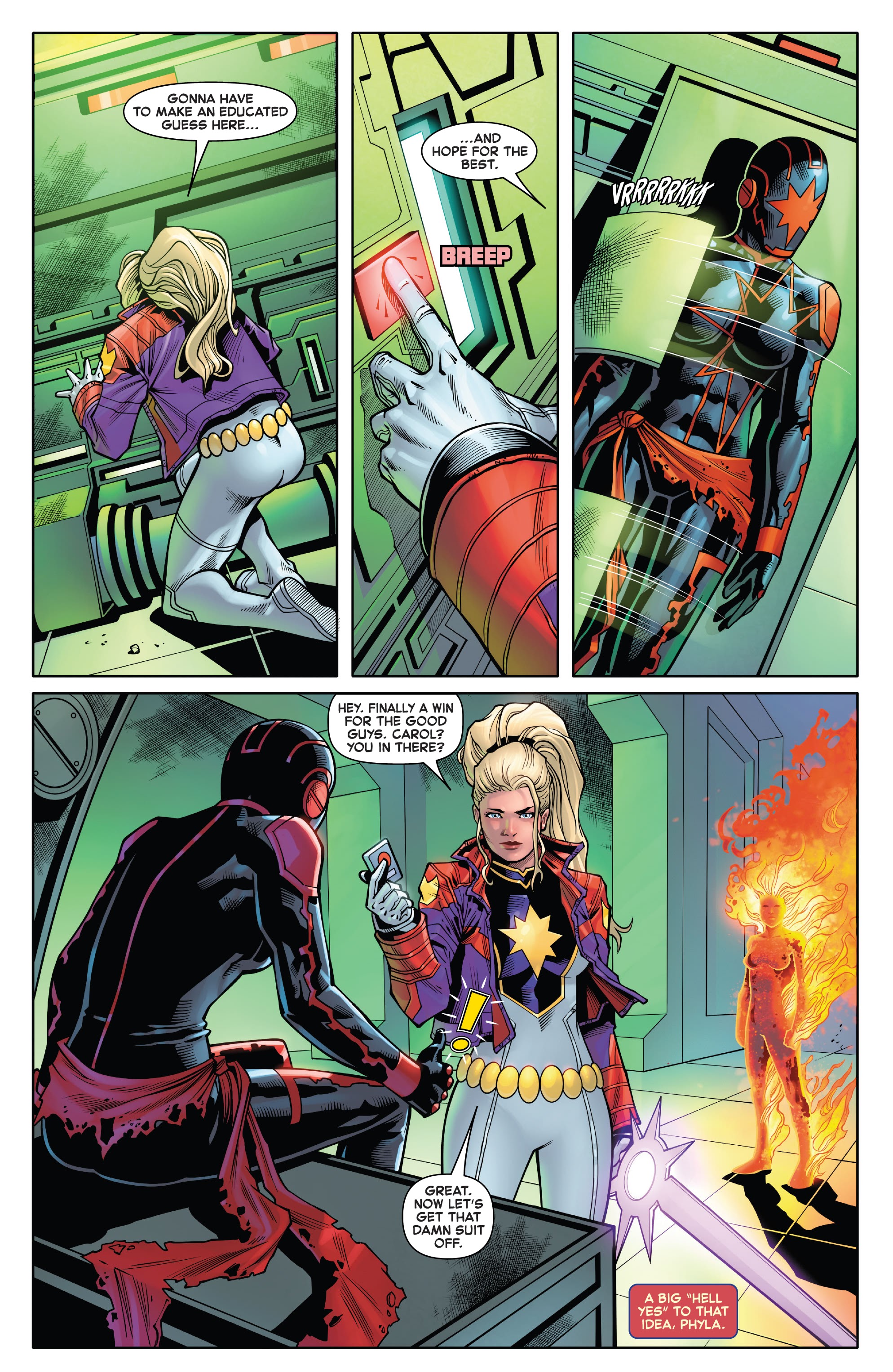 Read online Captain Marvel (2019) comic -  Issue #35 - 6