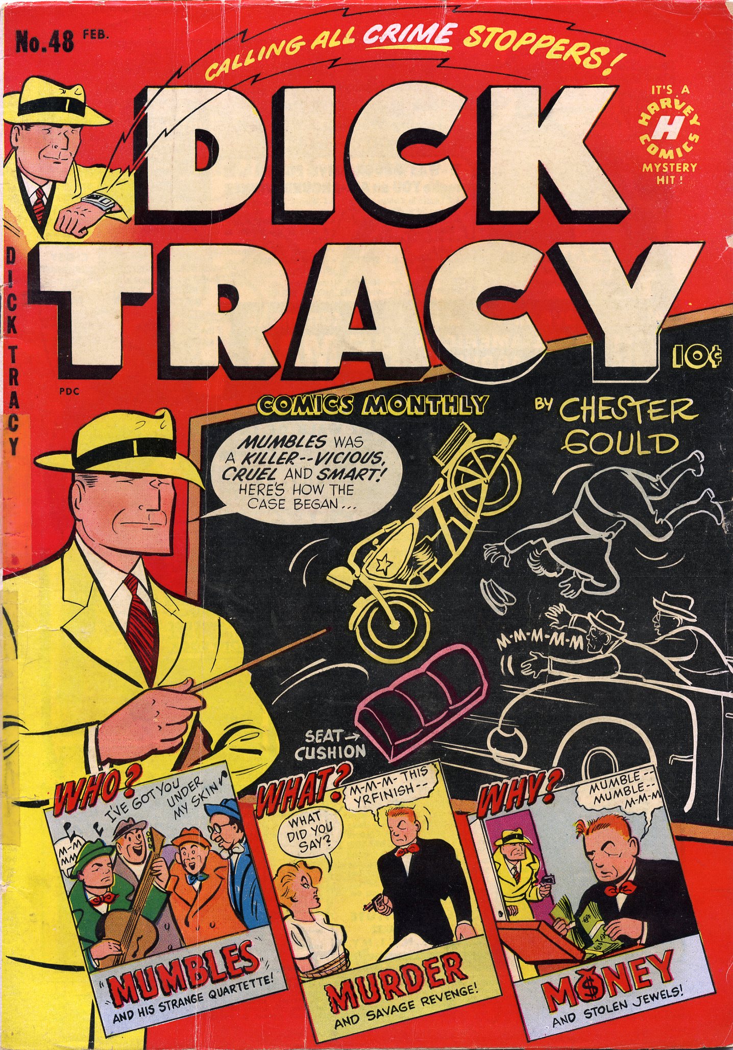Read online Dick Tracy comic -  Issue #48 - 1