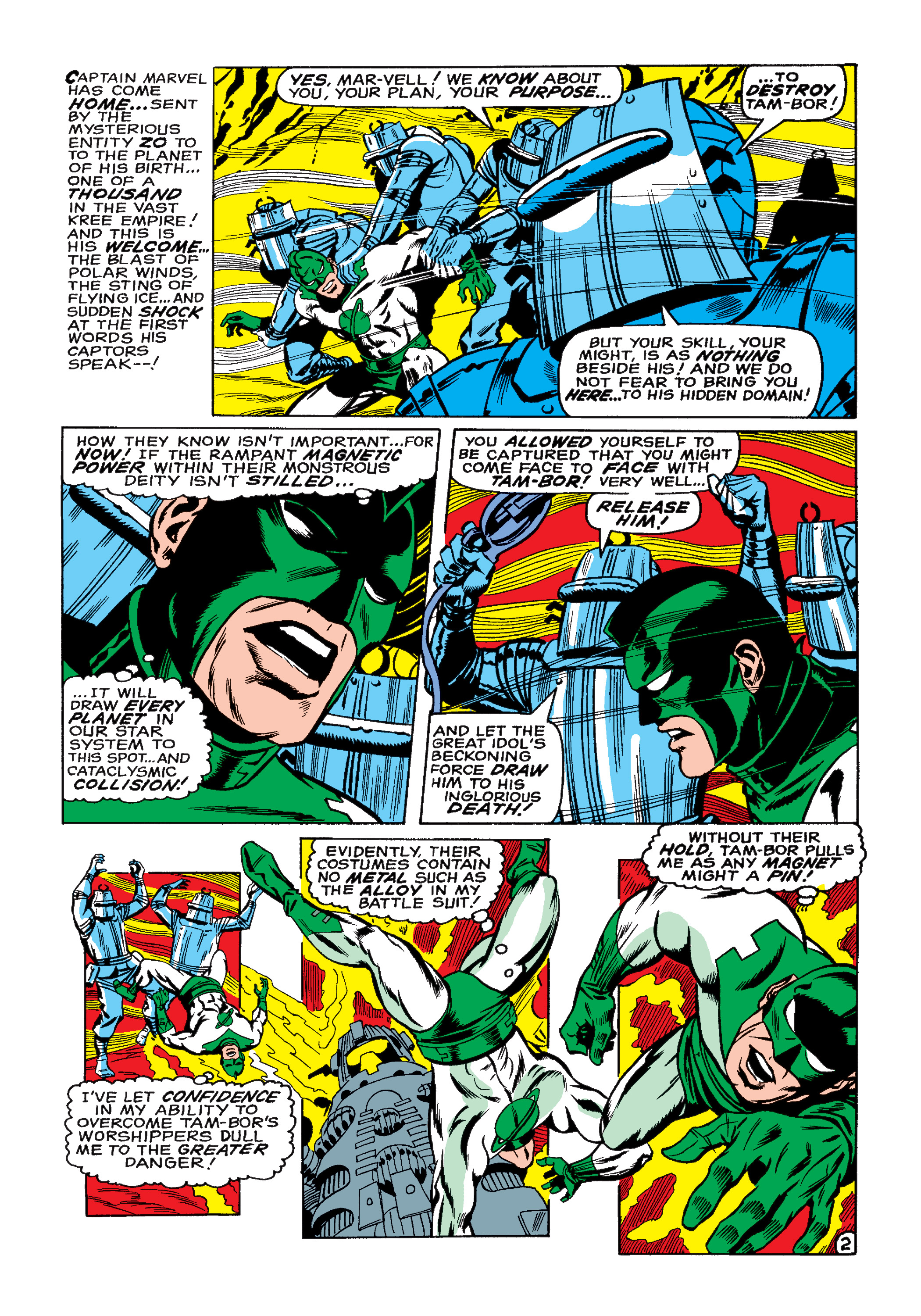 Read online Marvel Masterworks: Captain Marvel comic -  Issue # TPB 2 (Part 2) - 36