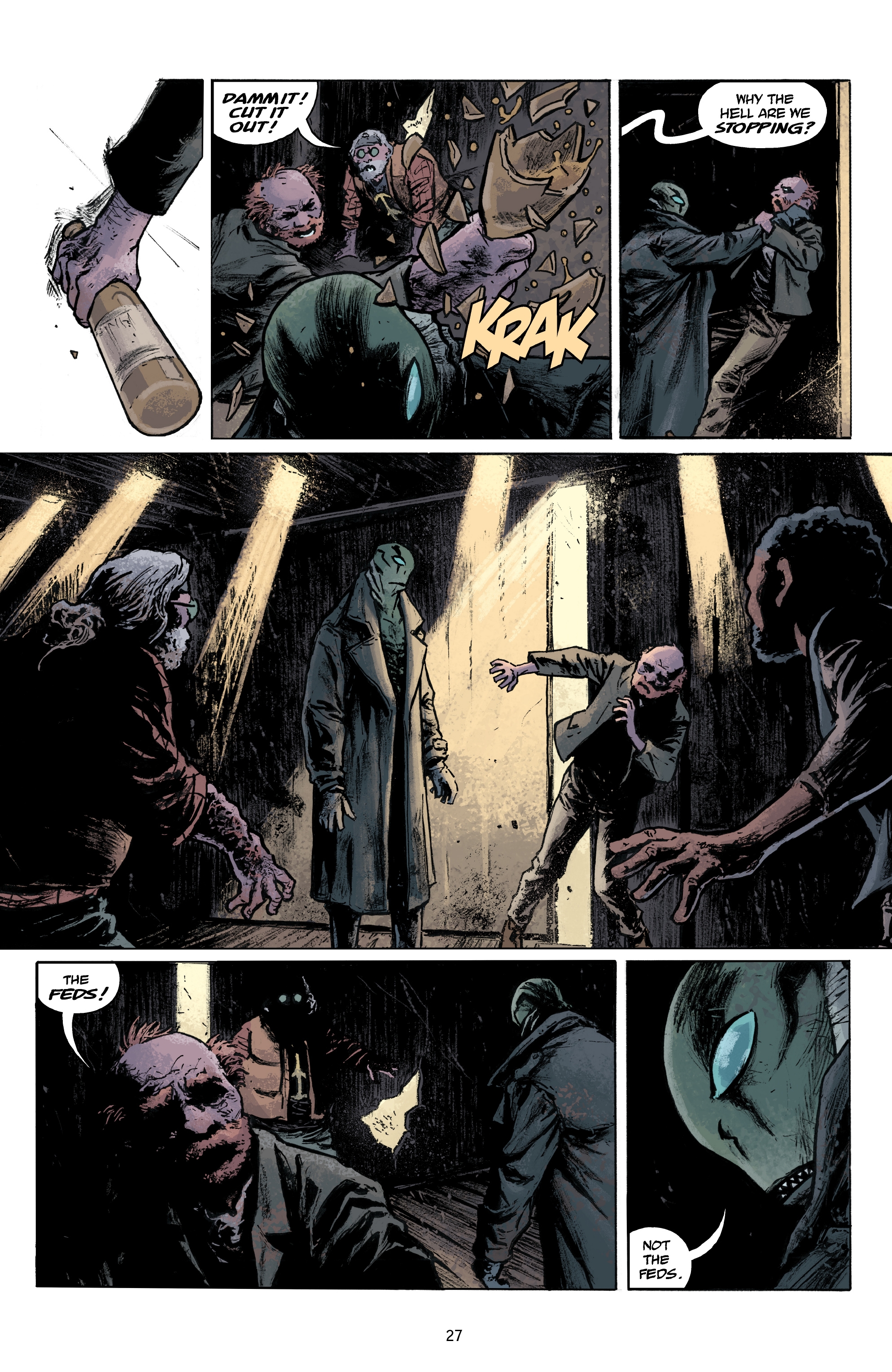 Read online Abe Sapien comic -  Issue # _TPB Dark and Terrible 1 (Part 1) - 28