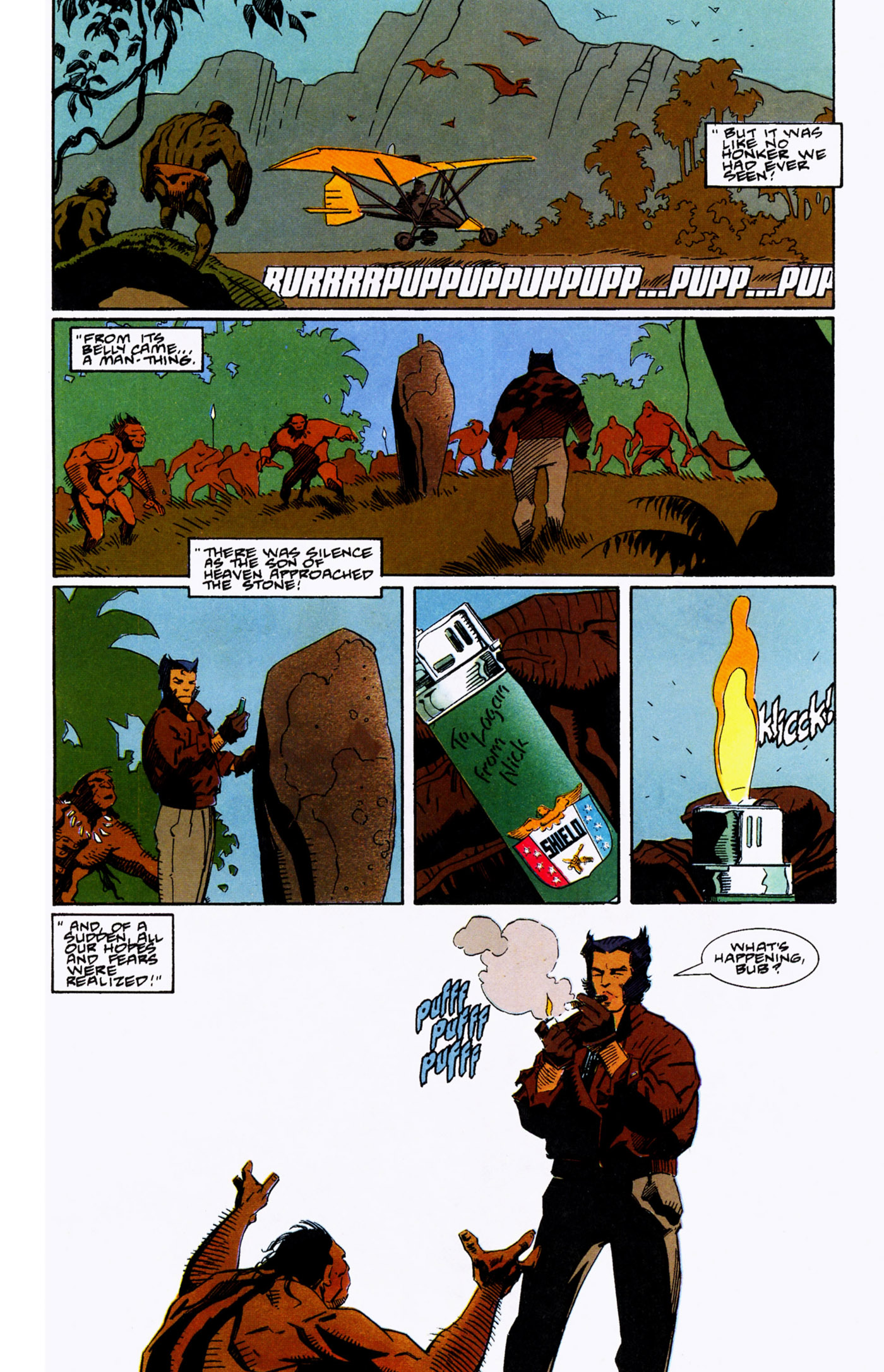 Read online Wolverine • The Jungle Adventure comic -  Issue # Full - 5
