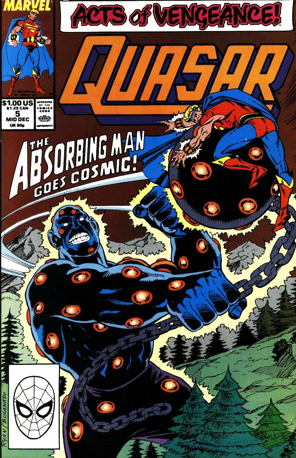 Read online Quasar comic -  Issue #5 - 23