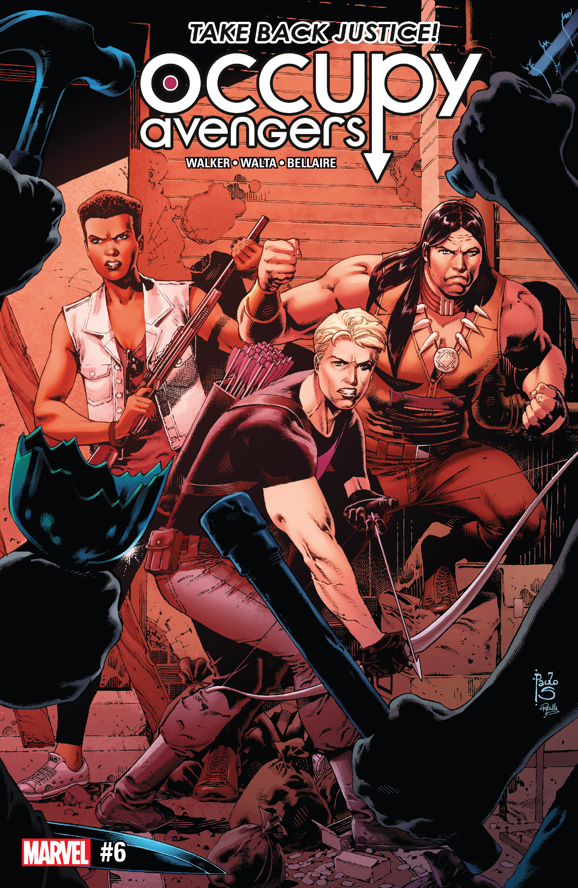 Read online Occupy Avengers comic -  Issue #6 - 1
