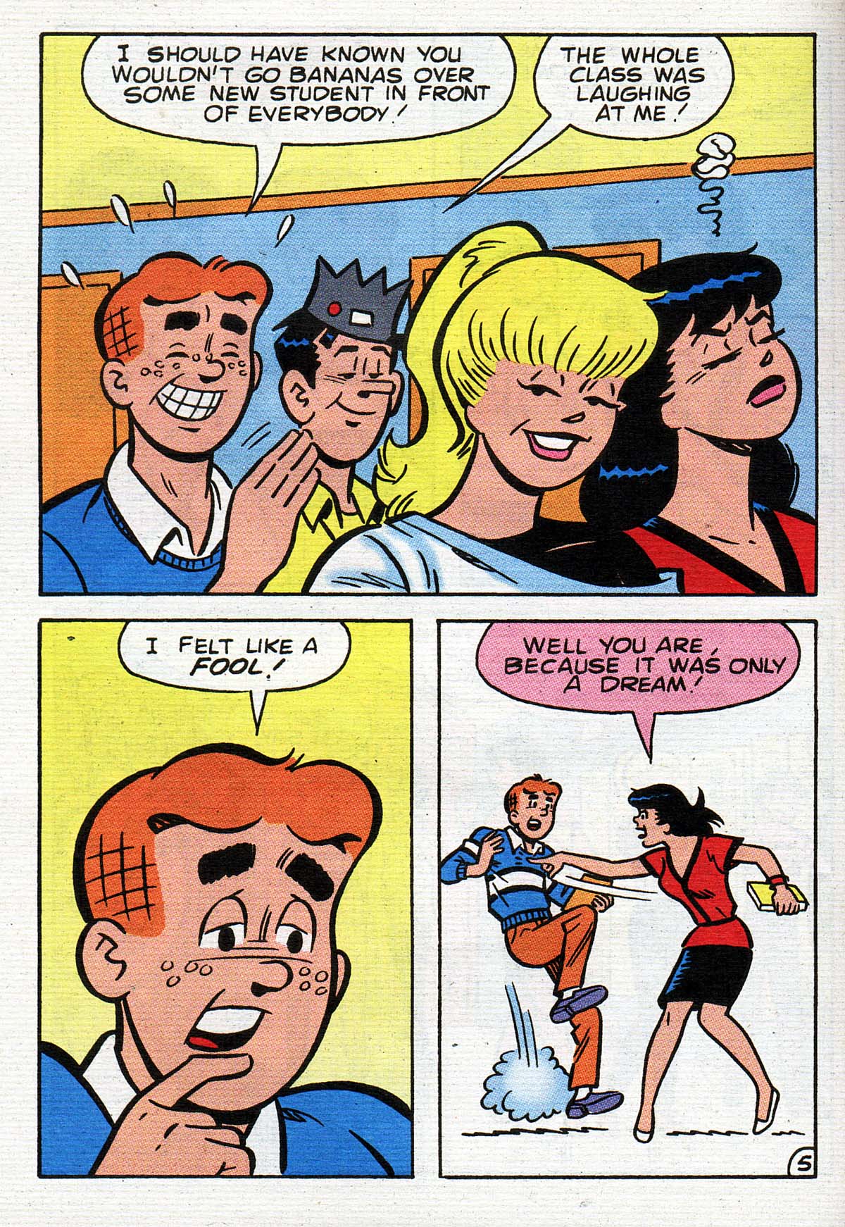 Read online Betty and Veronica Digest Magazine comic -  Issue #54 - 103